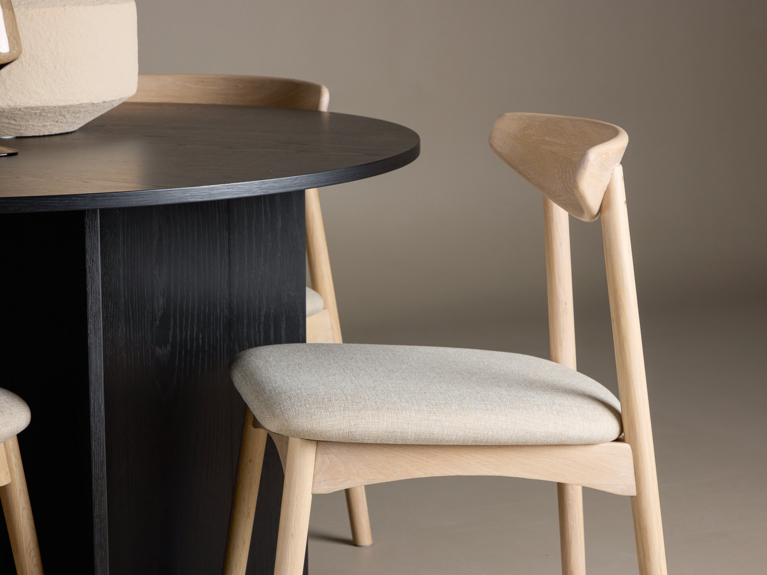 Set sala da pranzo Dallas 4986 (Nero)