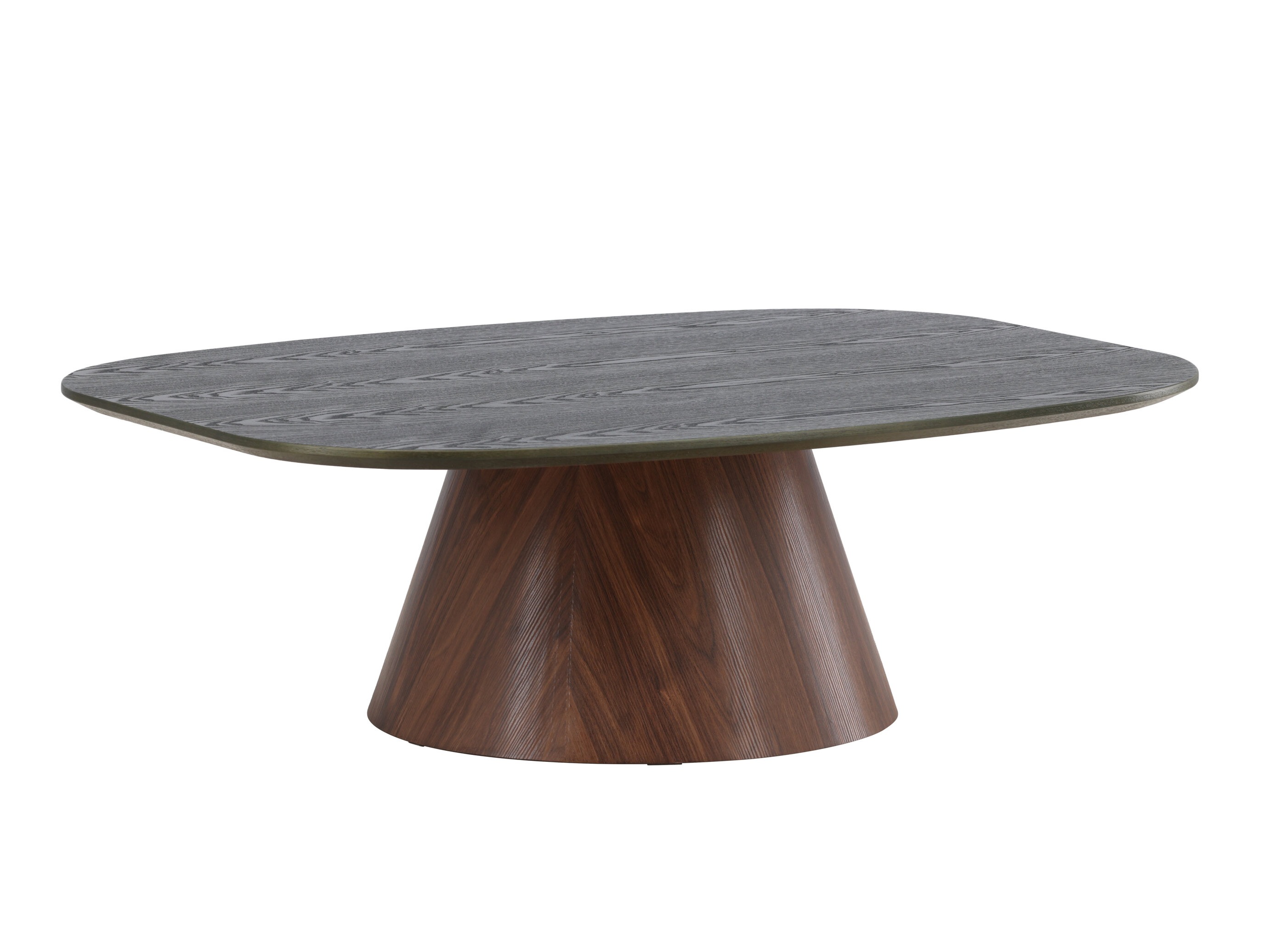 Tavolino da caffè Dallas 4976 (Verde scuro + Marrone)