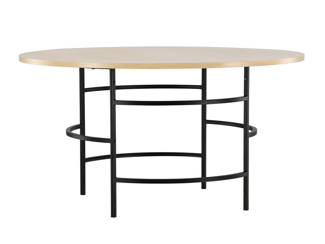 Set sala da pranzo Dallas 4987 (Nocciola + Nero)
