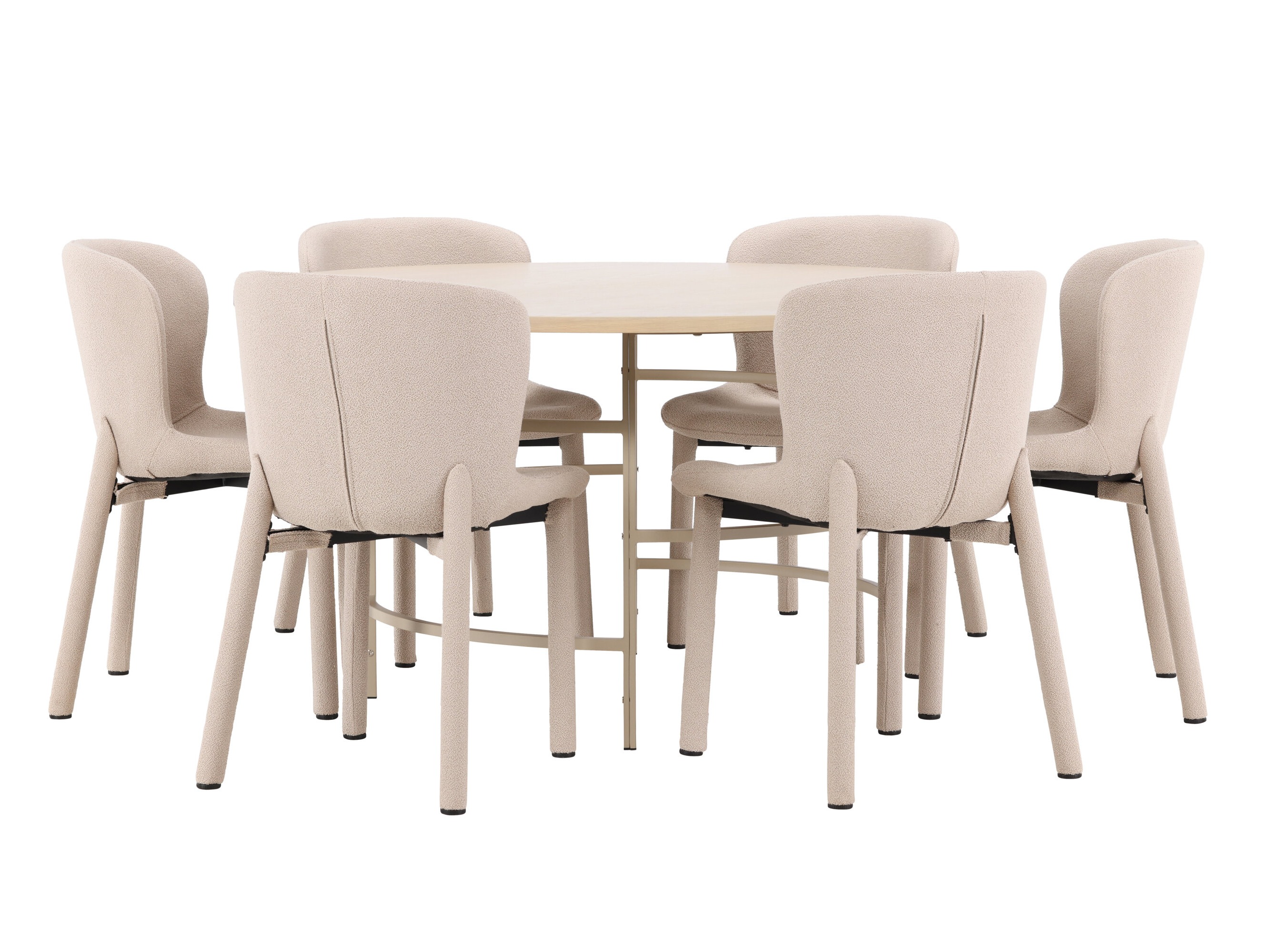 Set sala da pranzo Dallas 4987 (Nocciola)