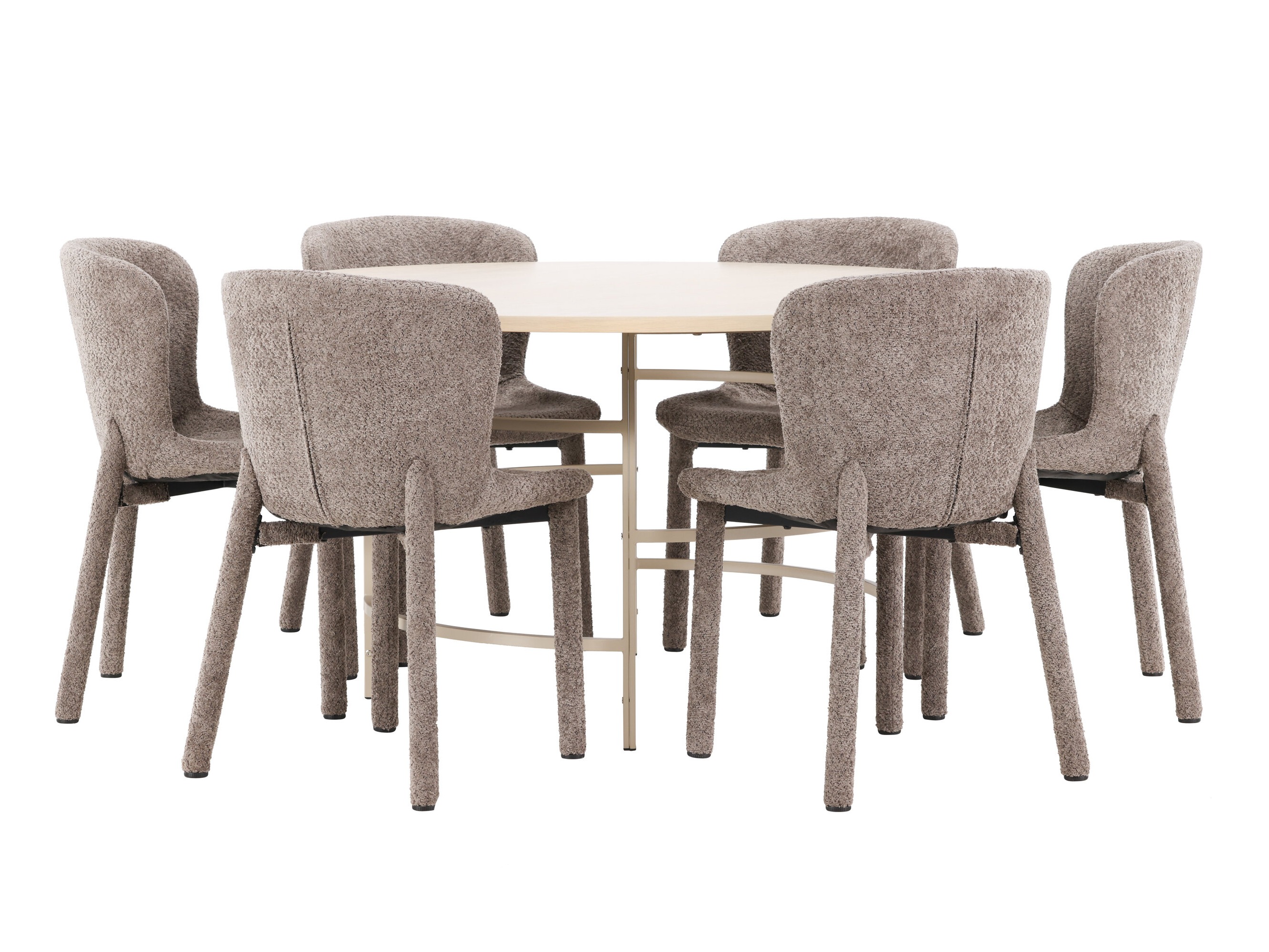 Set sala da pranzo Dallas 4987 (Nocciola)