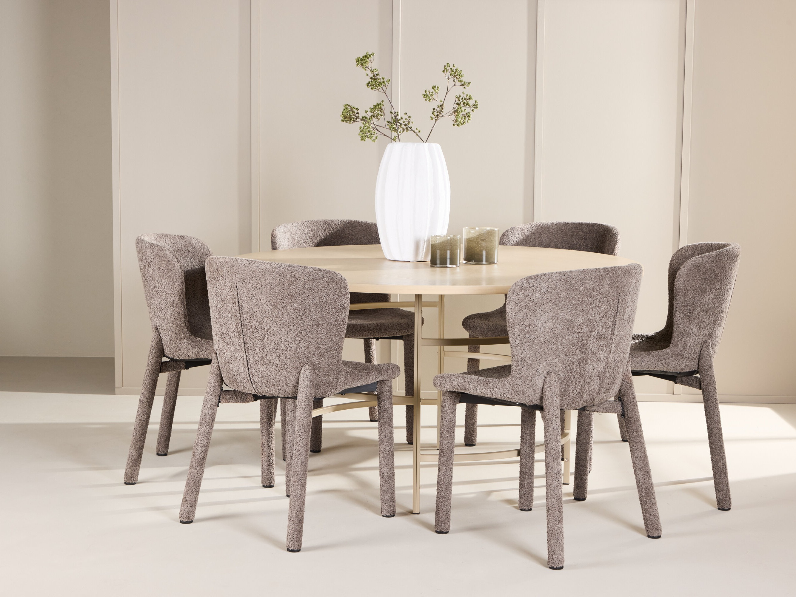 Set sala da pranzo Dallas 4987 (Nocciola)