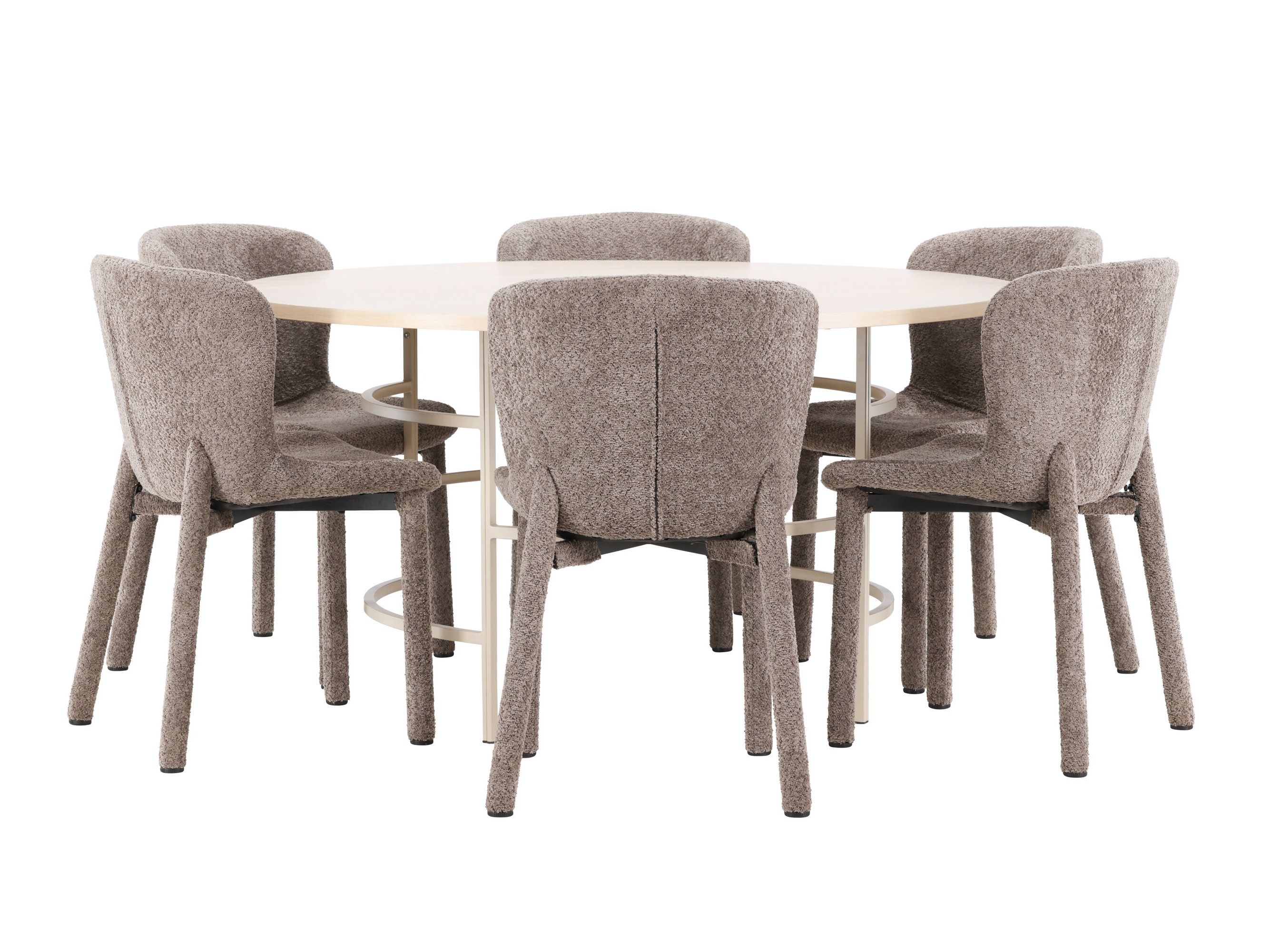 Set sala da pranzo Dallas 4987 (Nocciola)