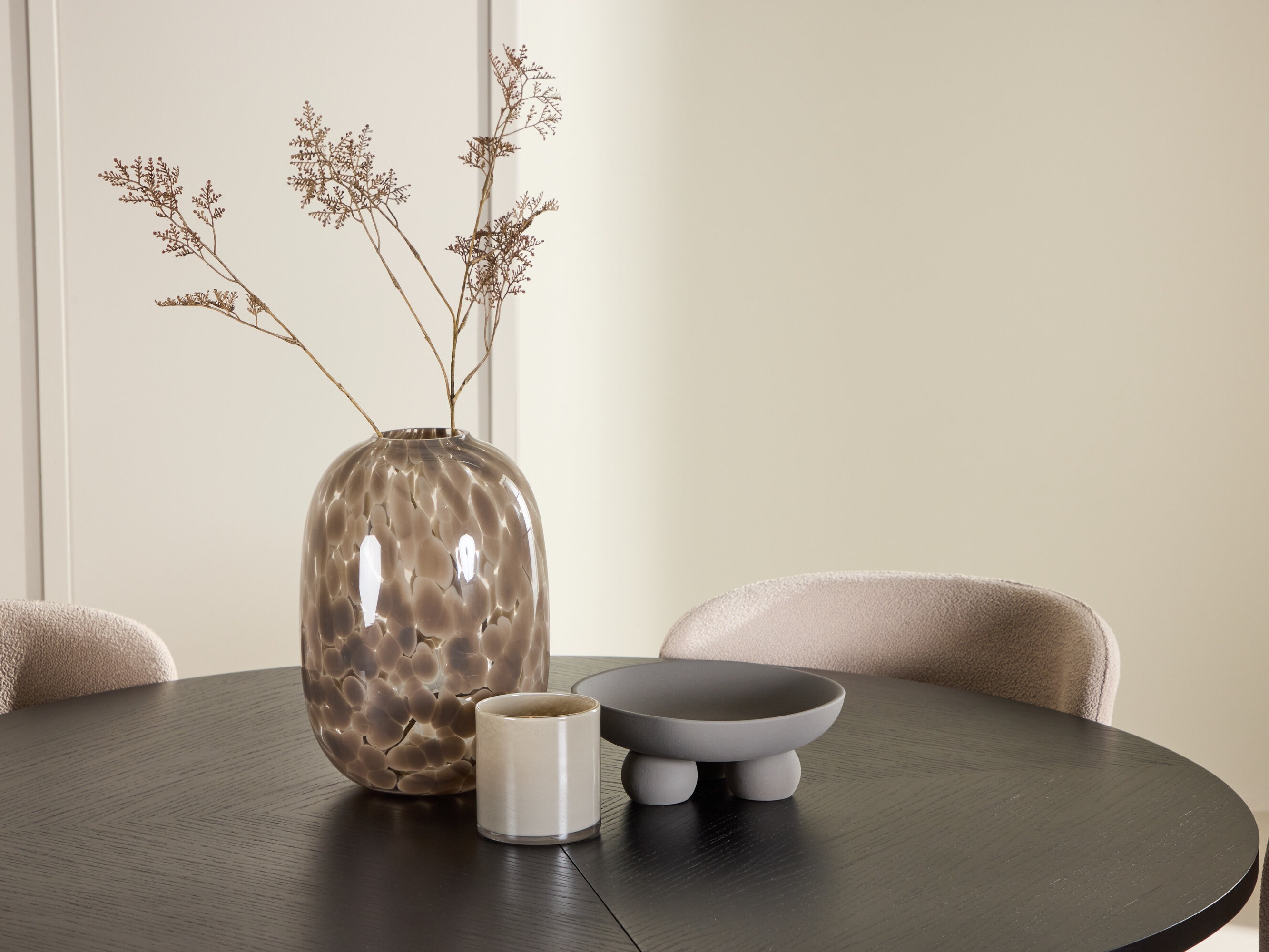 Set sala da pranzo Dallas 4988 (Nero)