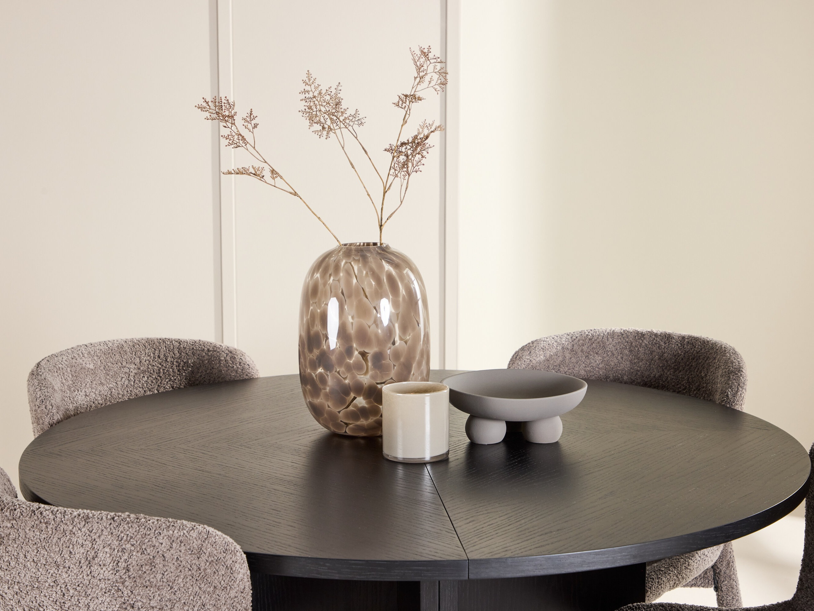 Set sala da pranzo Dallas 4988 (Nero)