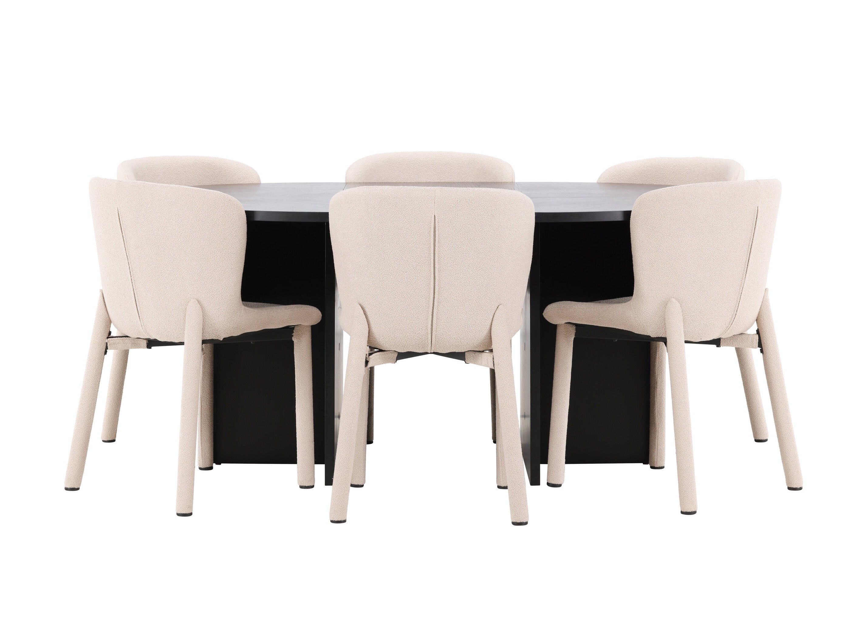 Set sala da pranzo Dallas 4989 (Nero)
