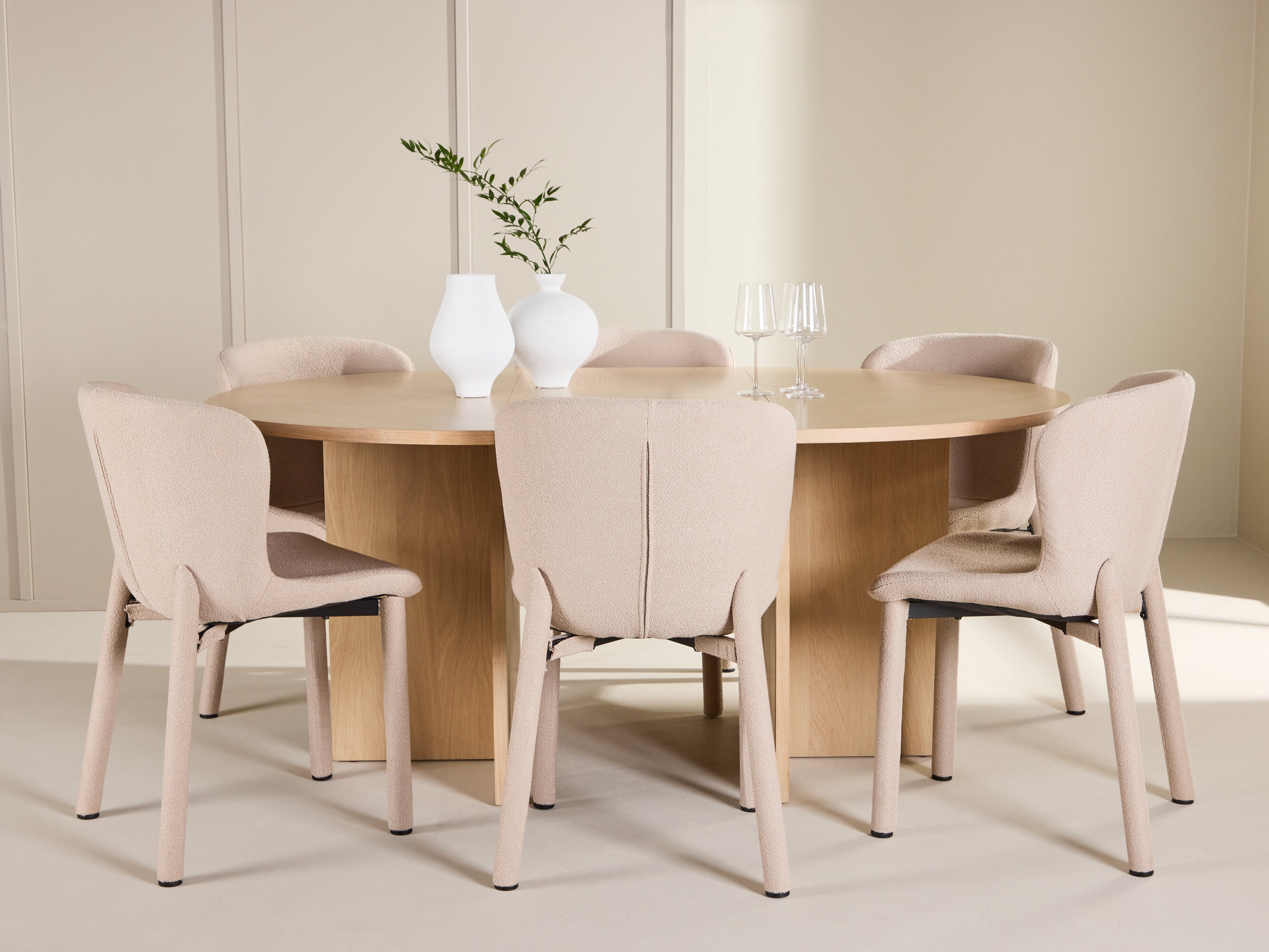 Set sala da pranzo Dallas 4989 (Quercia)