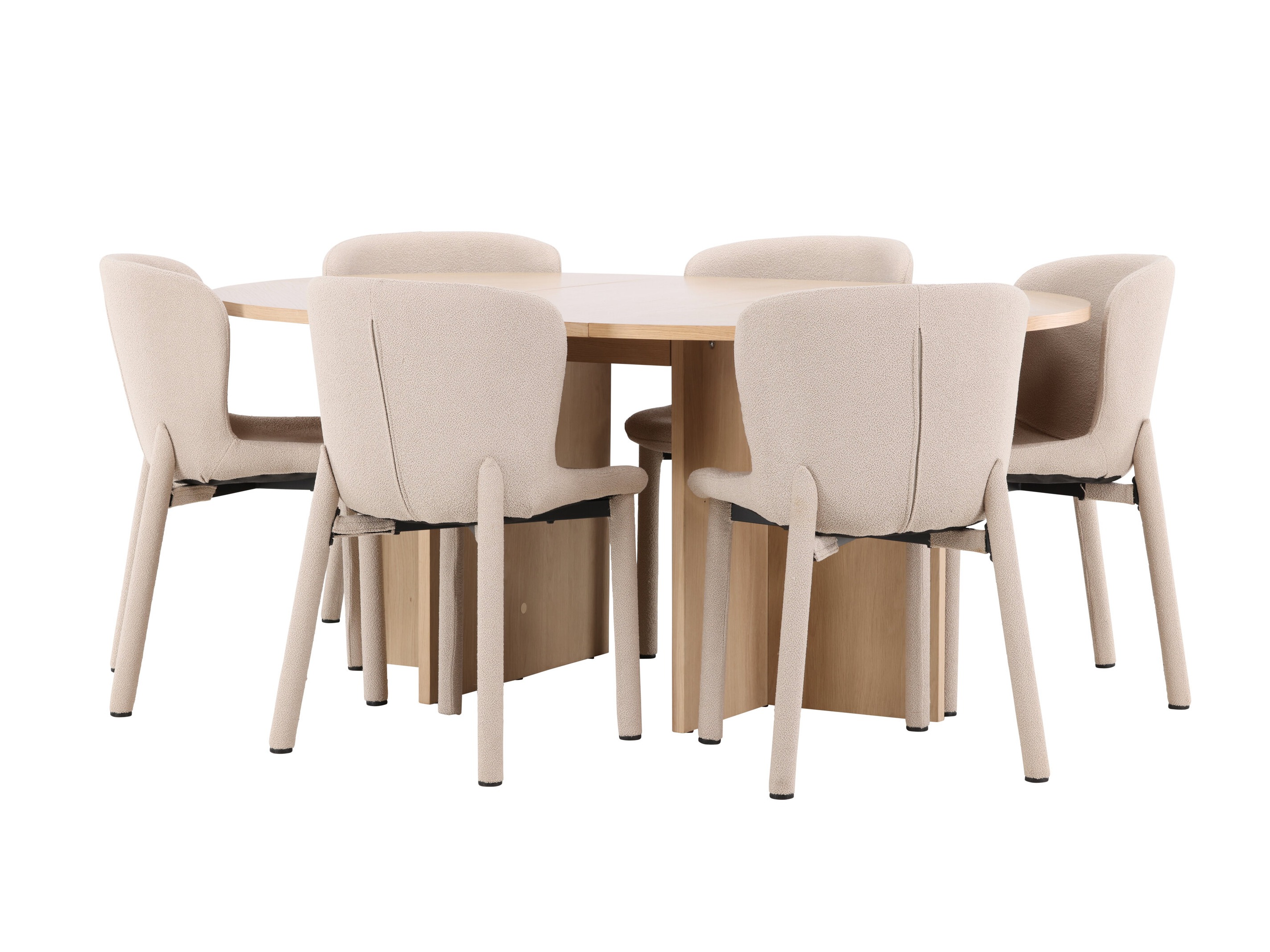Set sala da pranzo Dallas 4989 (Quercia)
