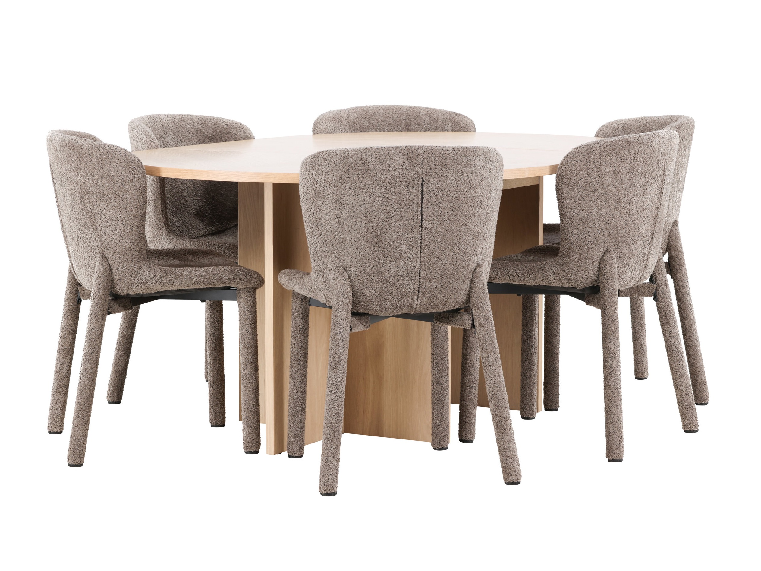 Set sala da pranzo Dallas 4989 (Quercia)