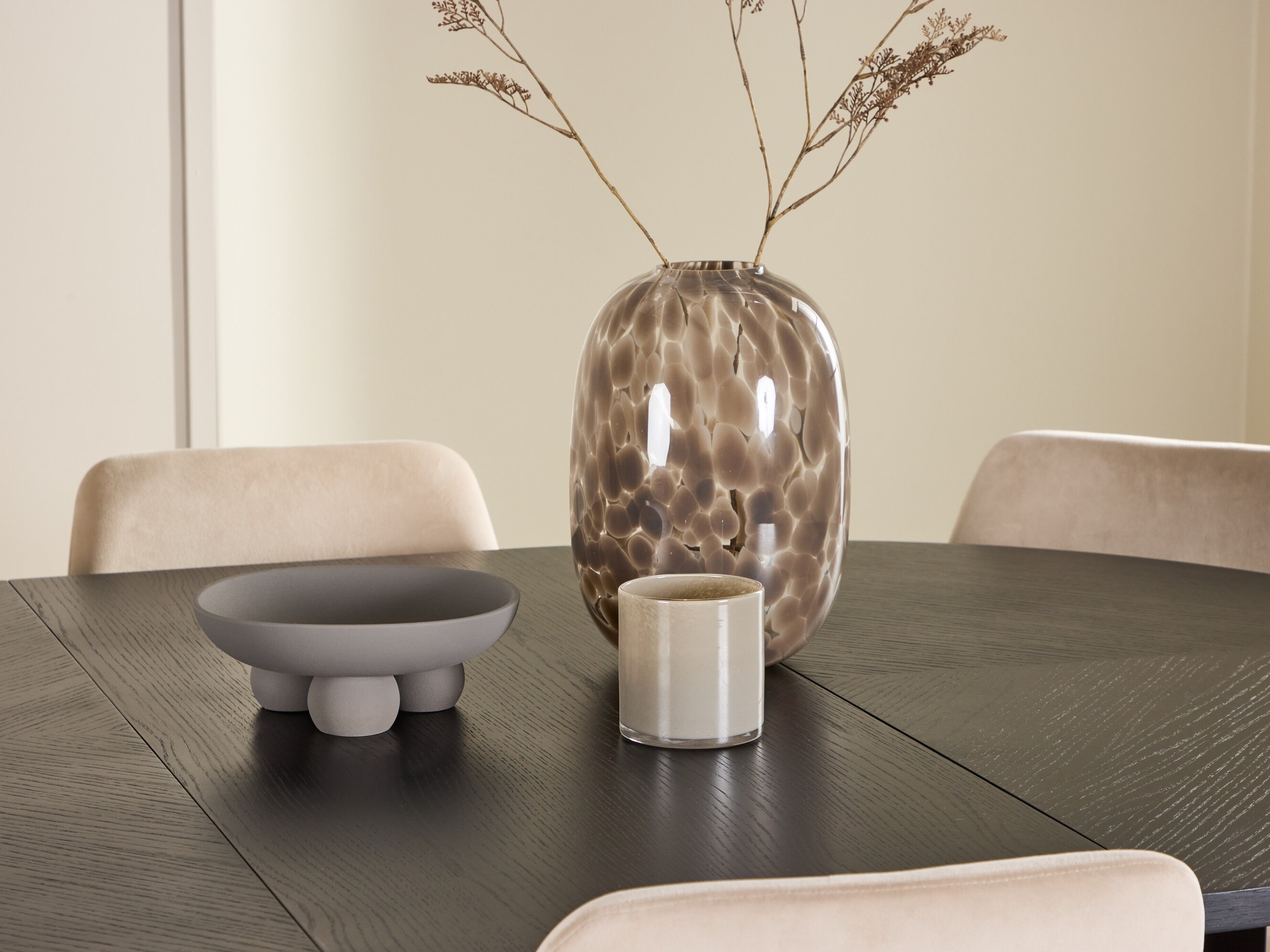 Set sala da pranzo Dallas 4992 (Nero)