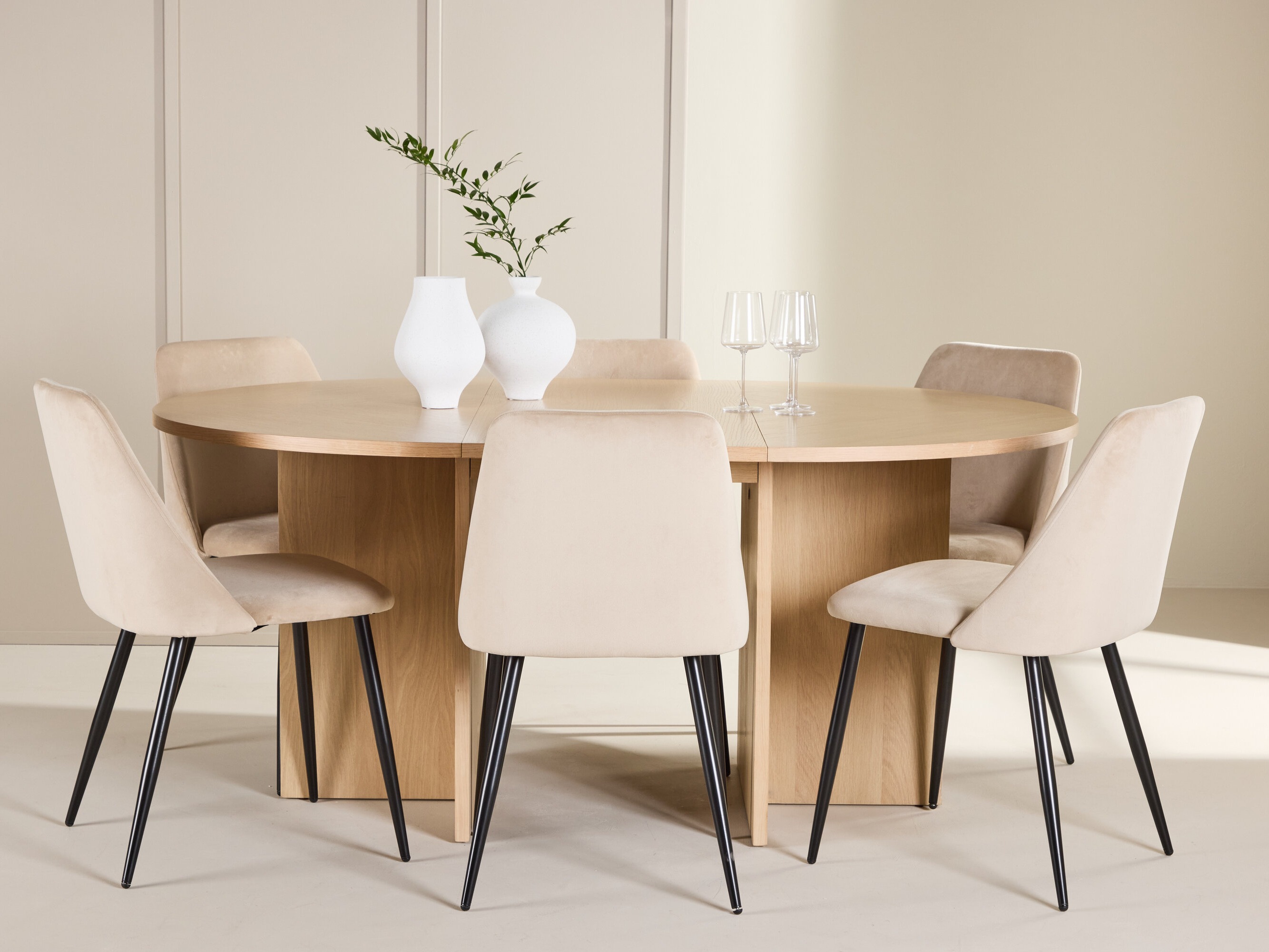 Set sala da pranzo Dallas 4992 (Quercia)