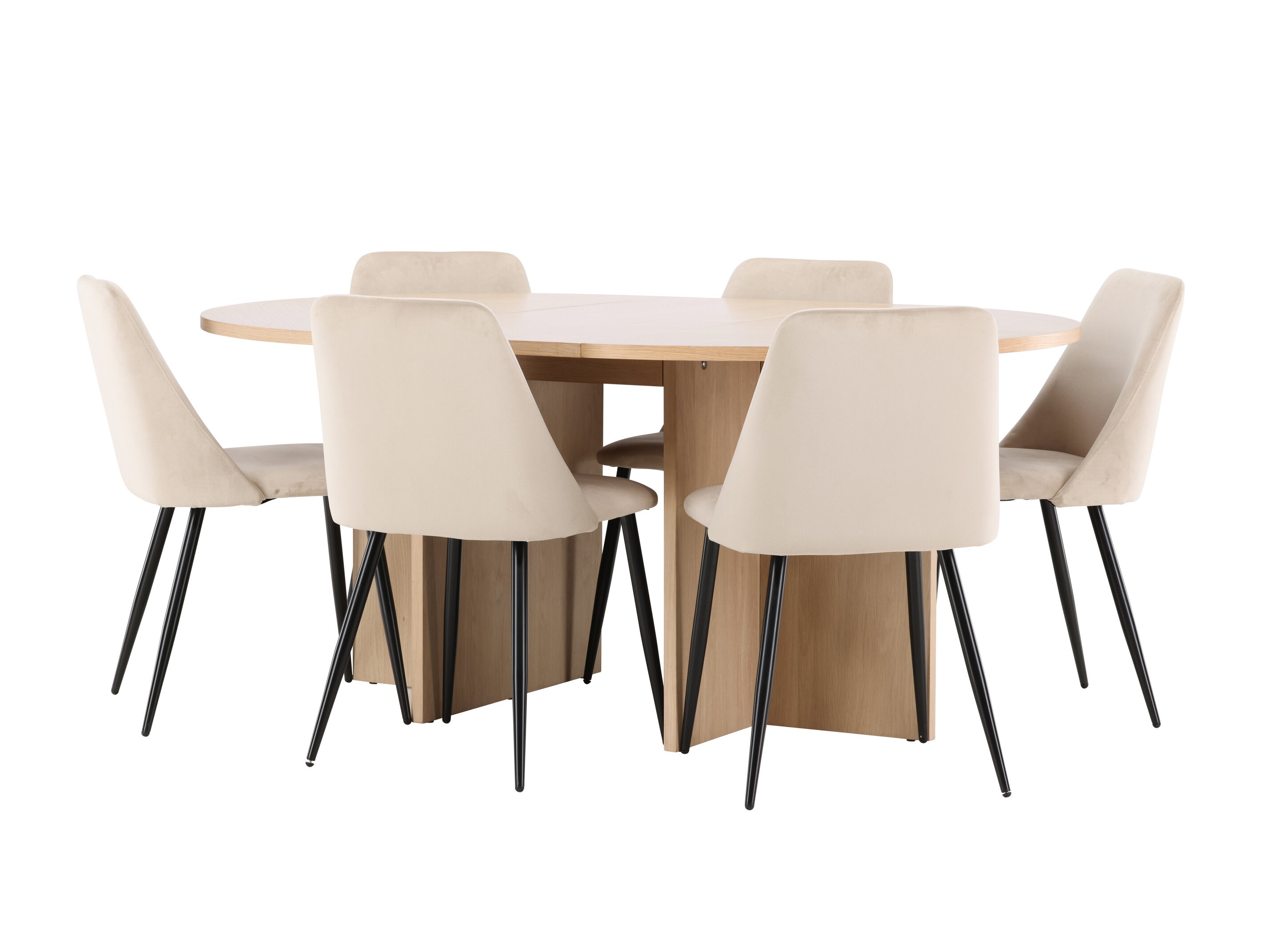 Set sala da pranzo Dallas 4992 (Quercia)