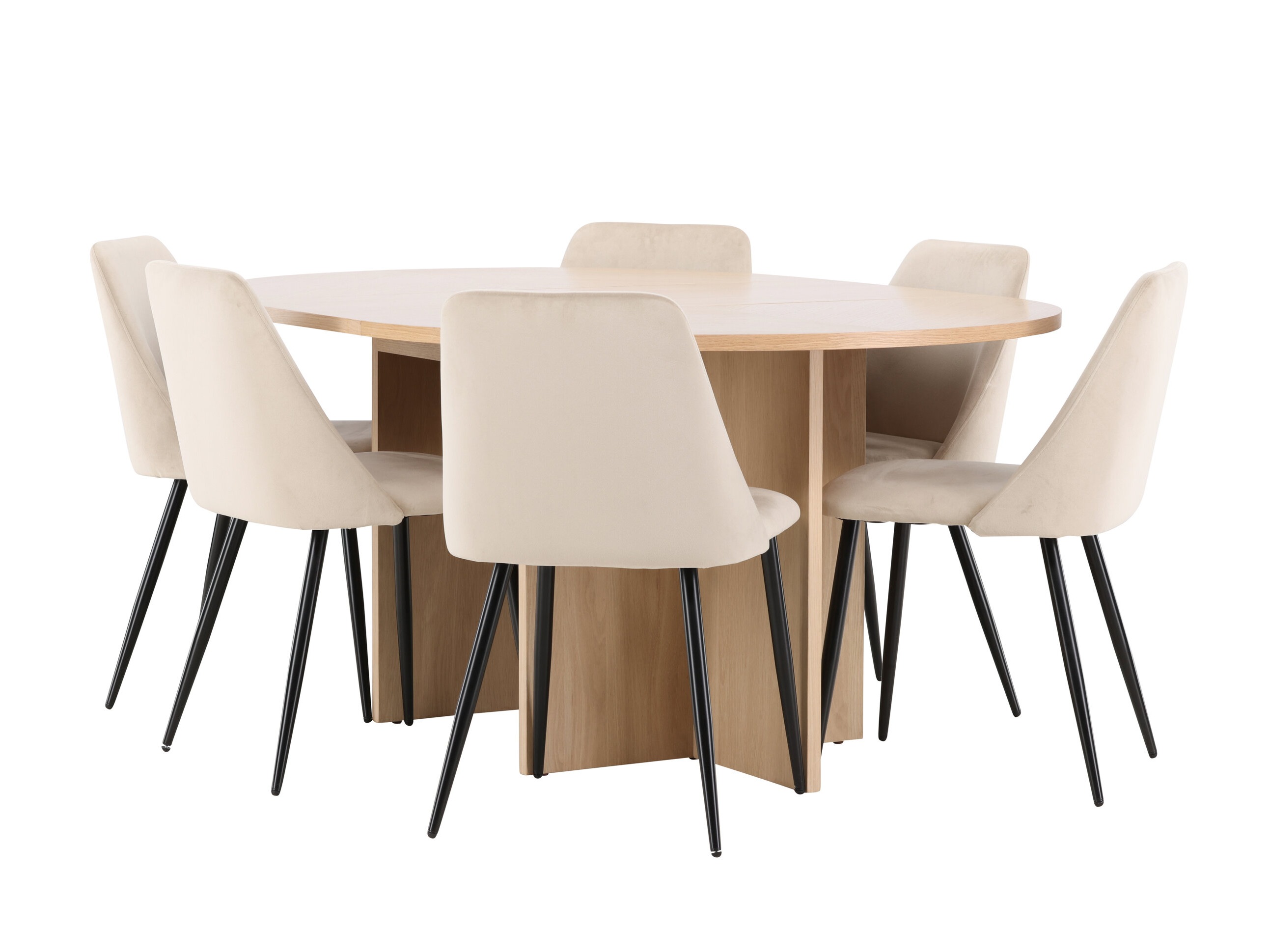 Set sala da pranzo Dallas 4992 (Quercia)