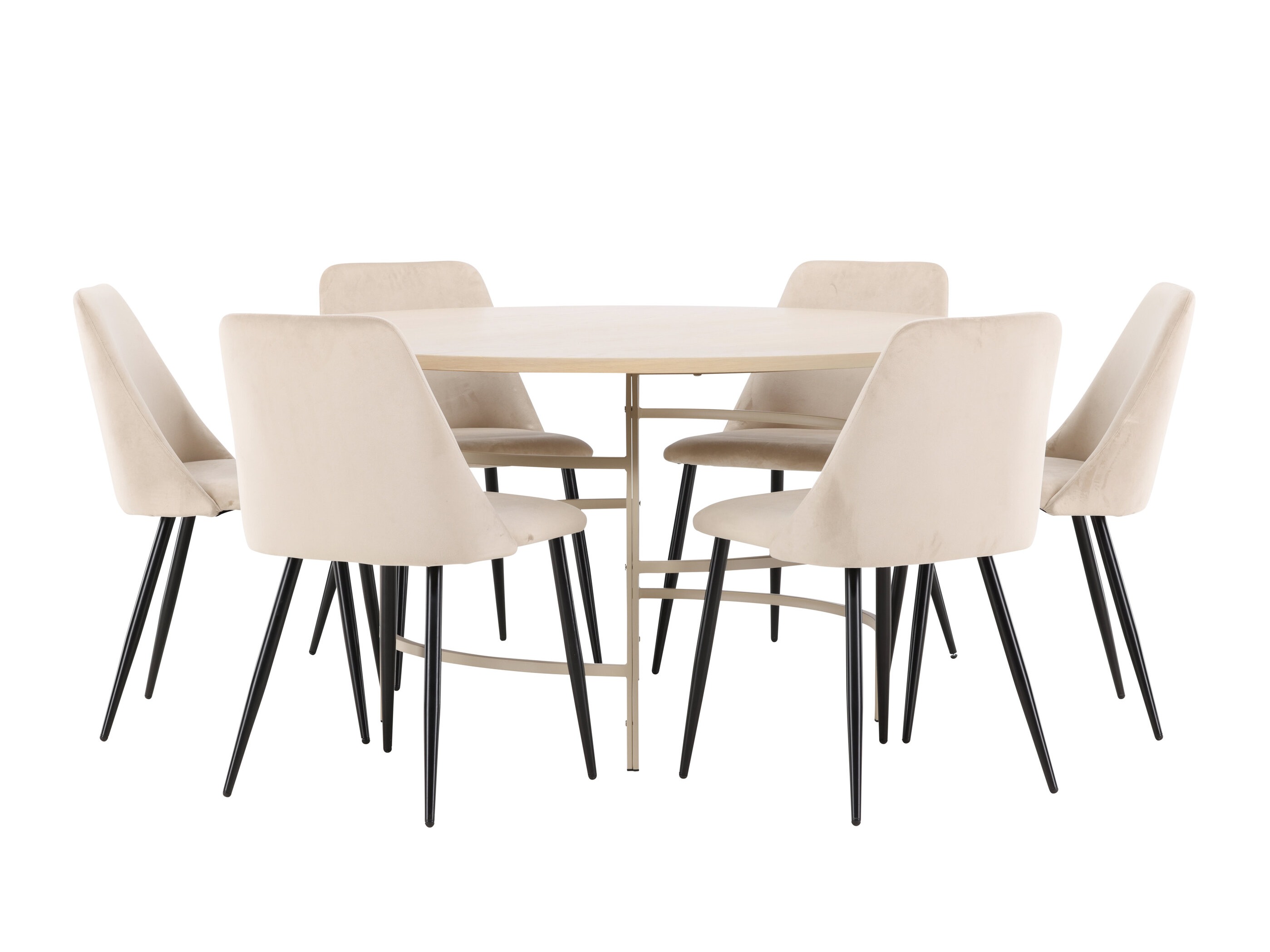 Set sala da pranzo Dallas 4994 (Nocciola)