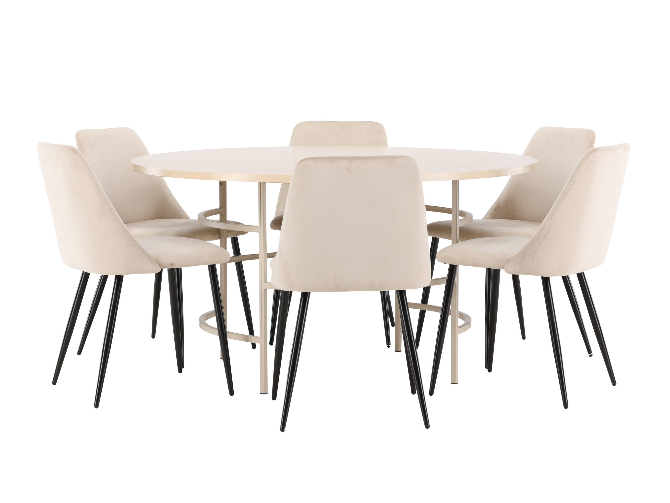 Set sala da pranzo Dallas 4994 (Nocciola)