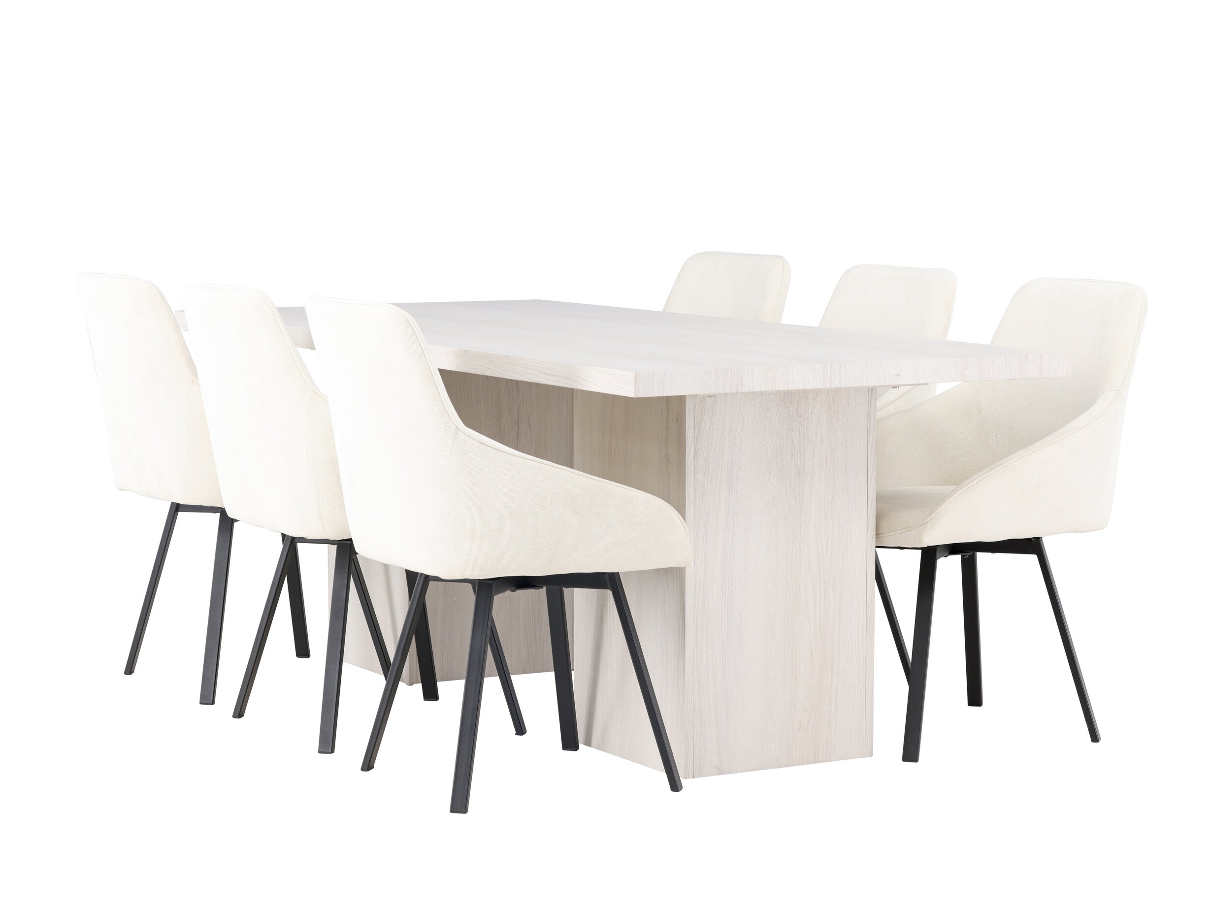 Set sala da pranzo Dallas 4996 (Beige)