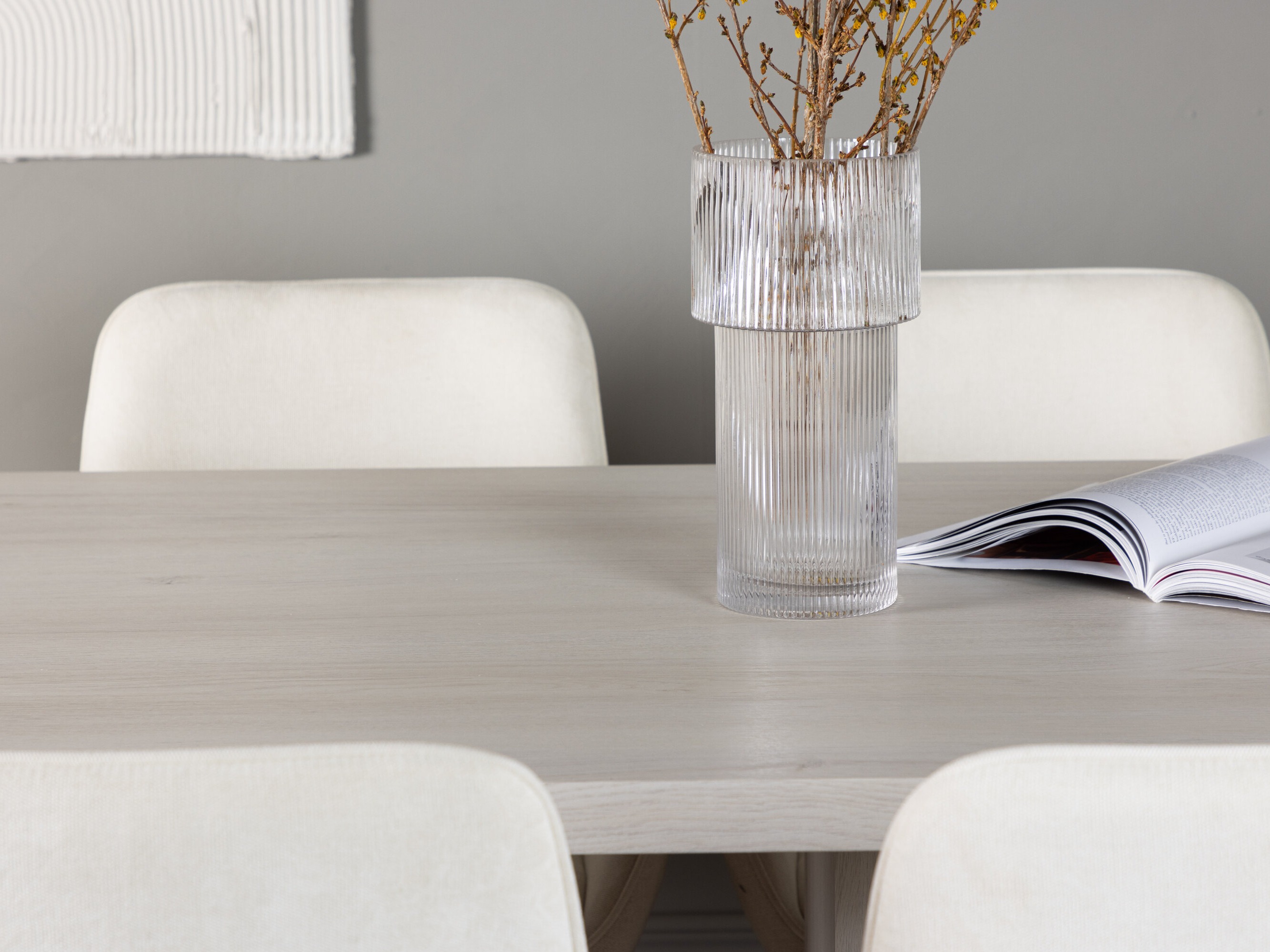 Set sala da pranzo Dallas 4996 (Beige)