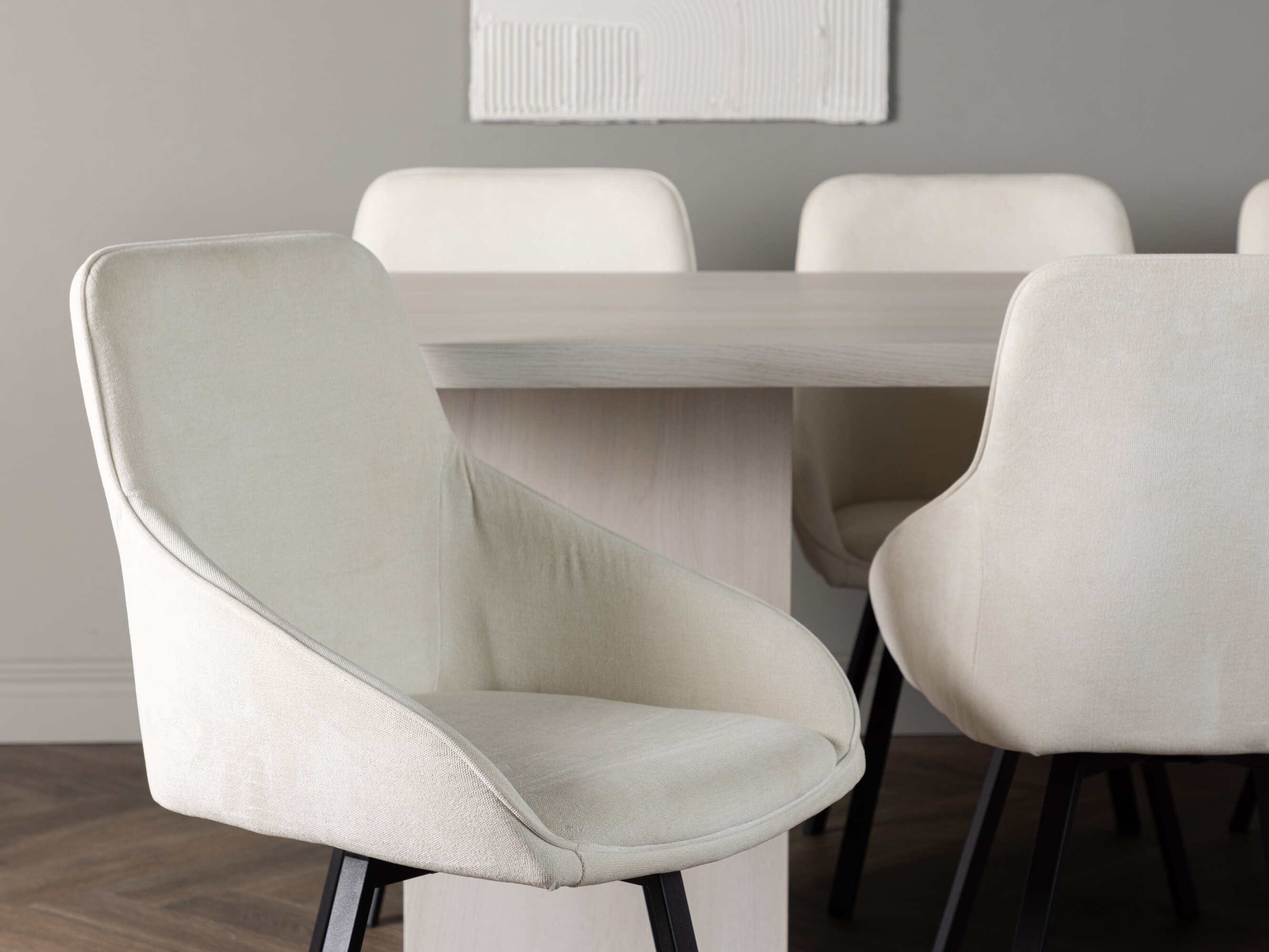 Set sala da pranzo Dallas 4996 (Beige)