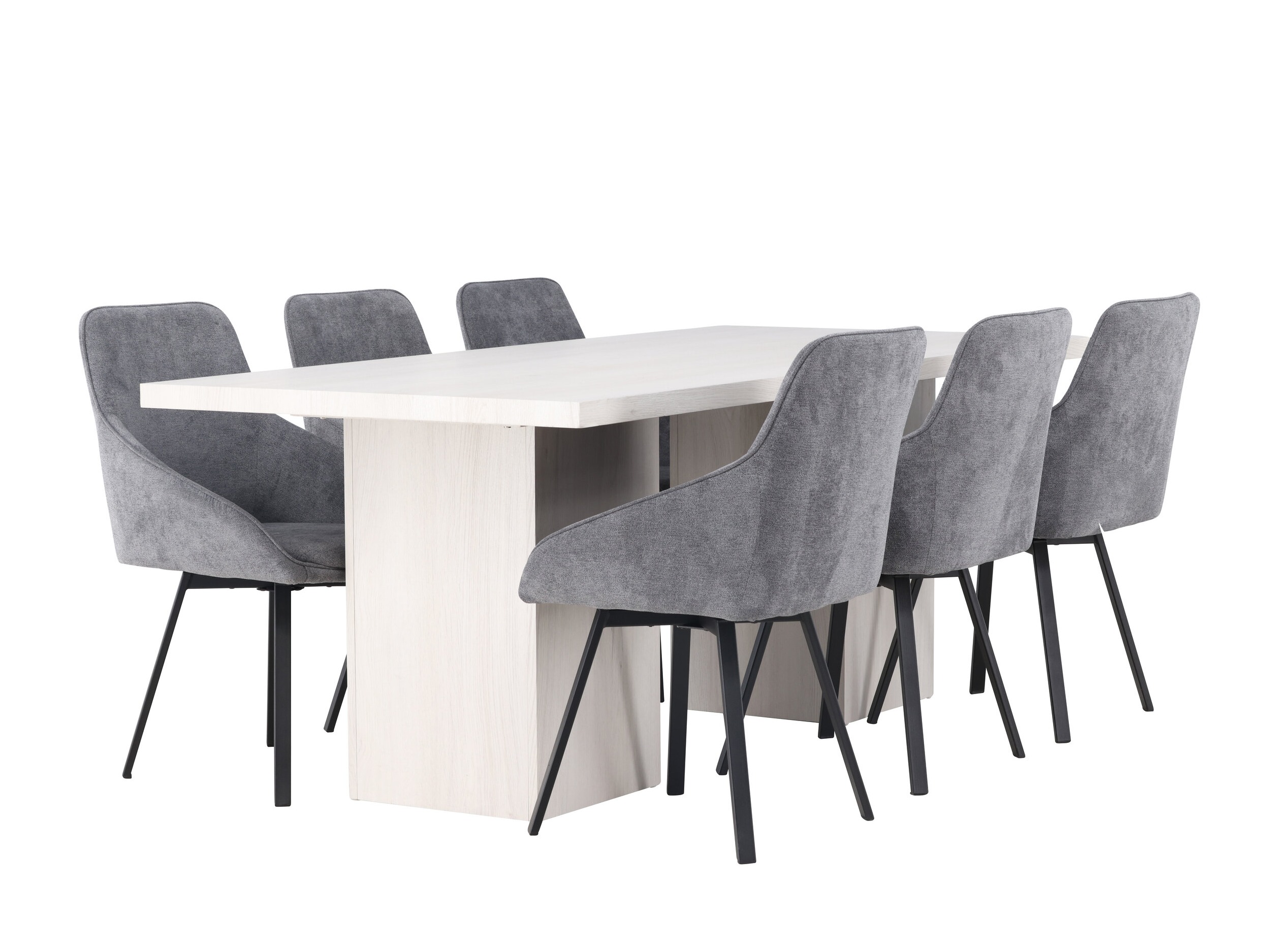 Set sala da pranzo Dallas 4996 (Grigio)