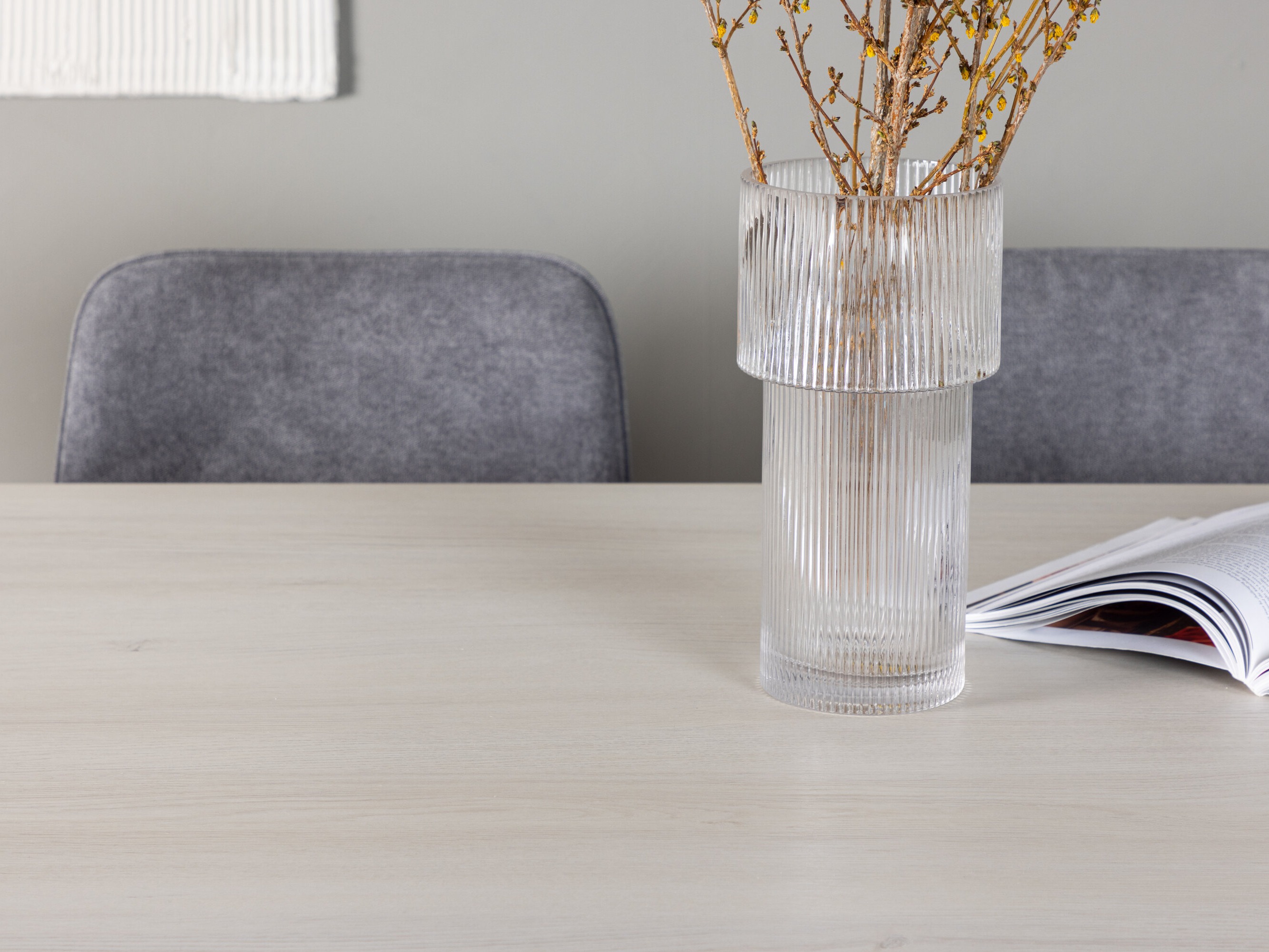 Set sala da pranzo Dallas 4996 (Grigio)