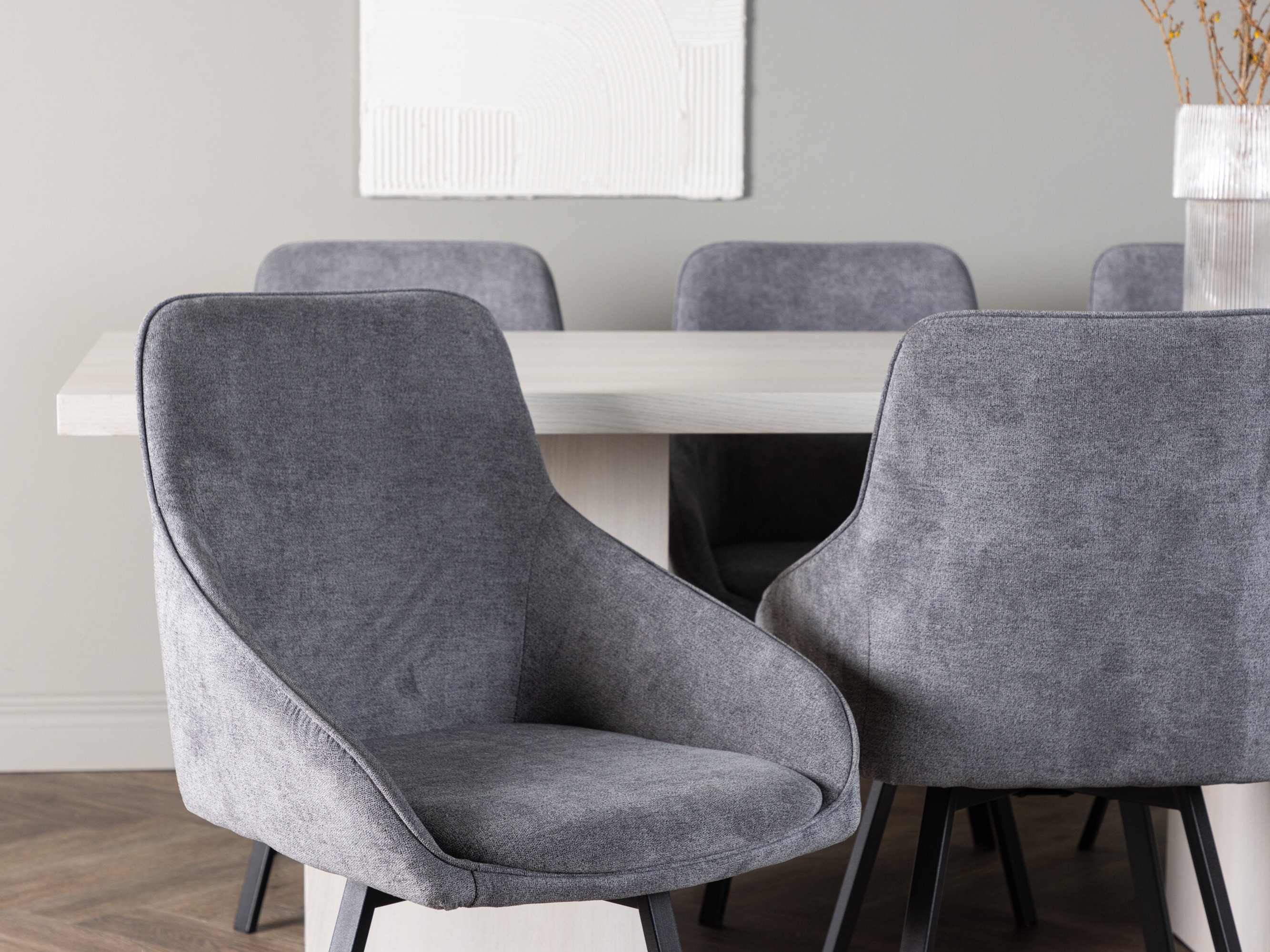 Set sala da pranzo Dallas 4996 (Grigio)