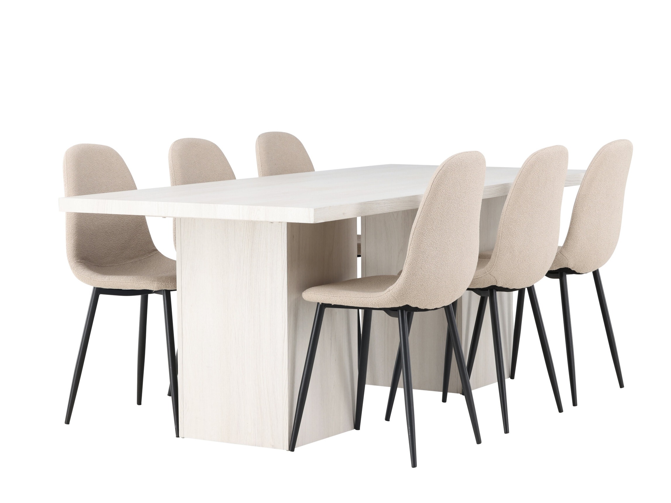 Set sala da pranzo Dallas 4997 (Beige)