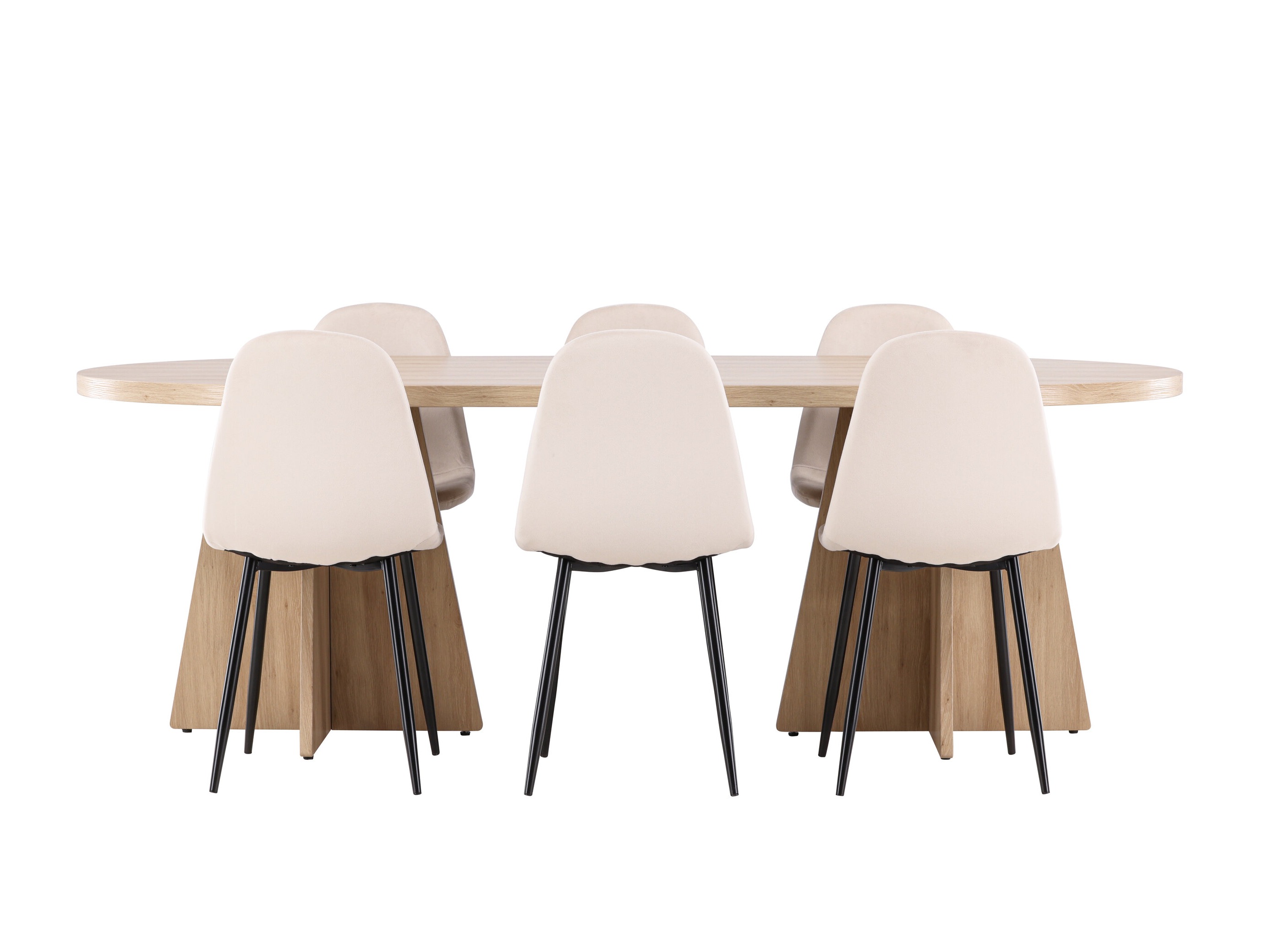 Set sala da pranzo Dallas 4998 (Beige)