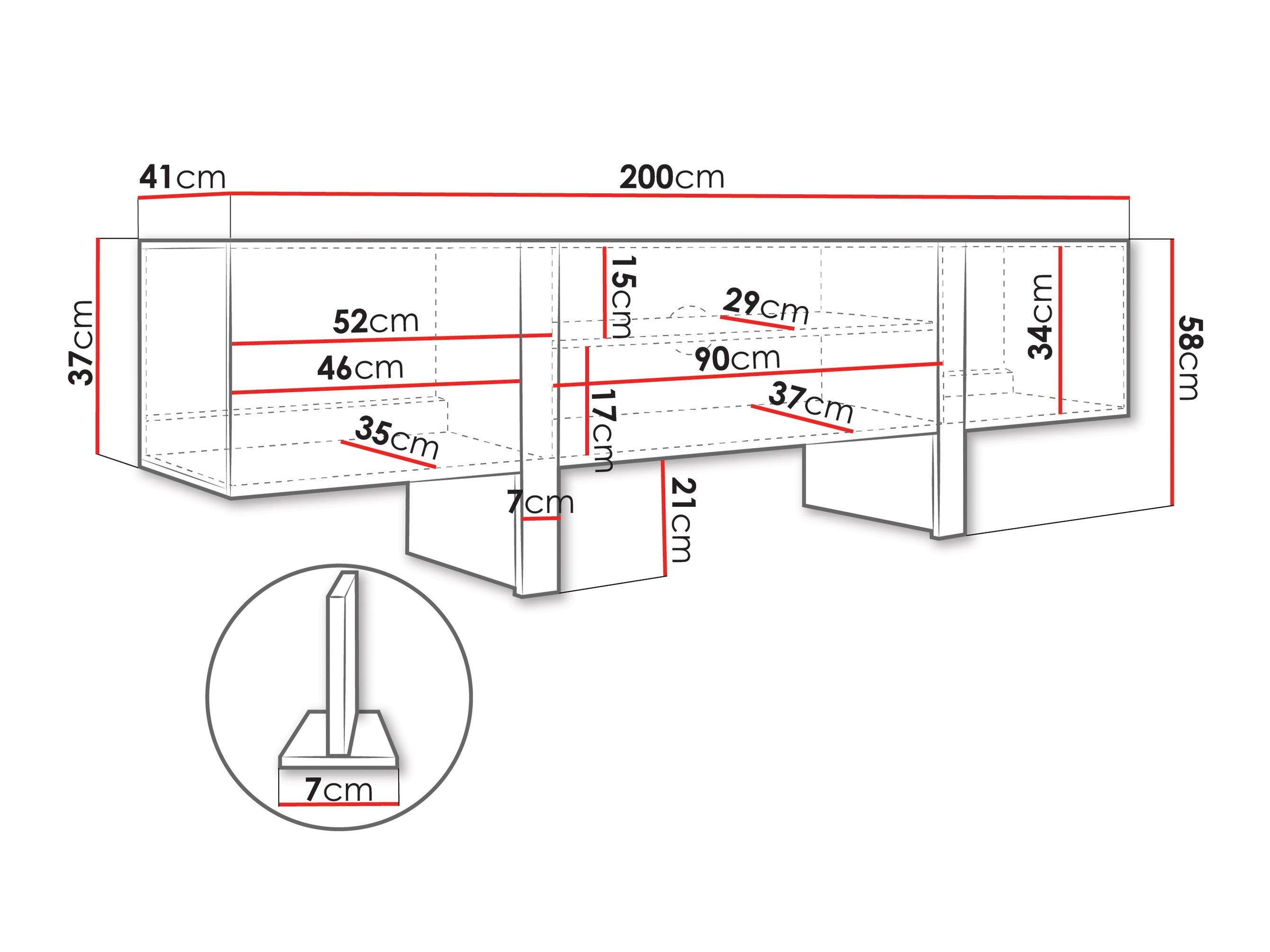Mobile porta TV Sorfloi 100