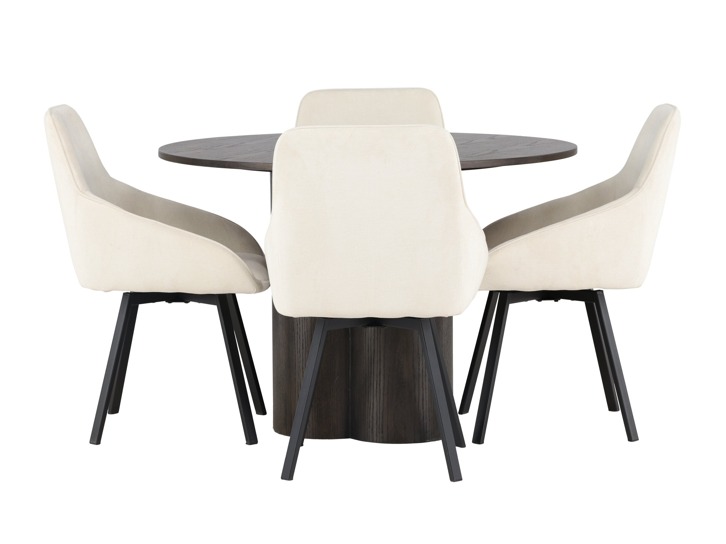 Set sala da pranzo Dallas 5008 (Noce scuro)