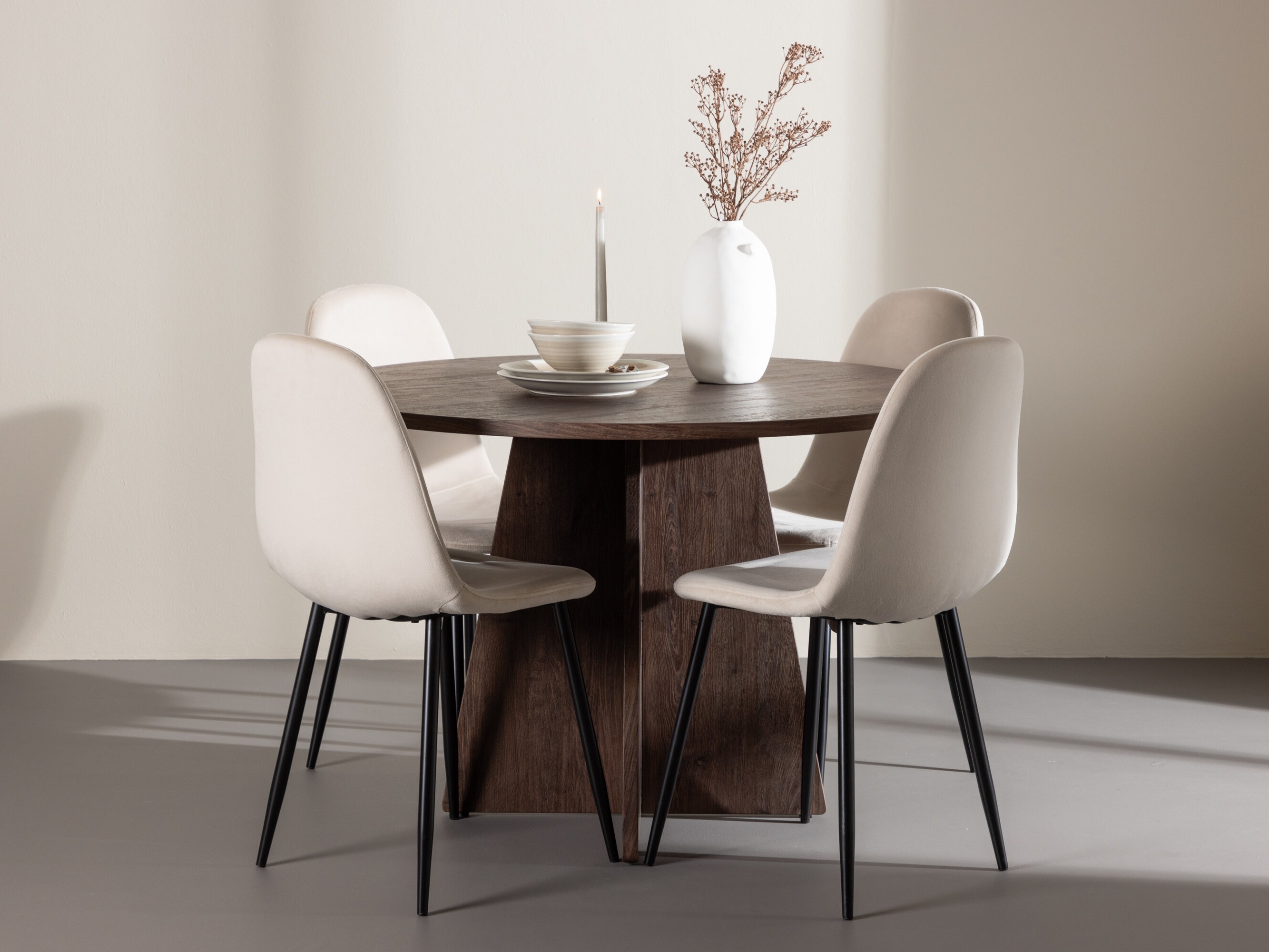 Set sala da pranzo Dallas 5009 (Beige)