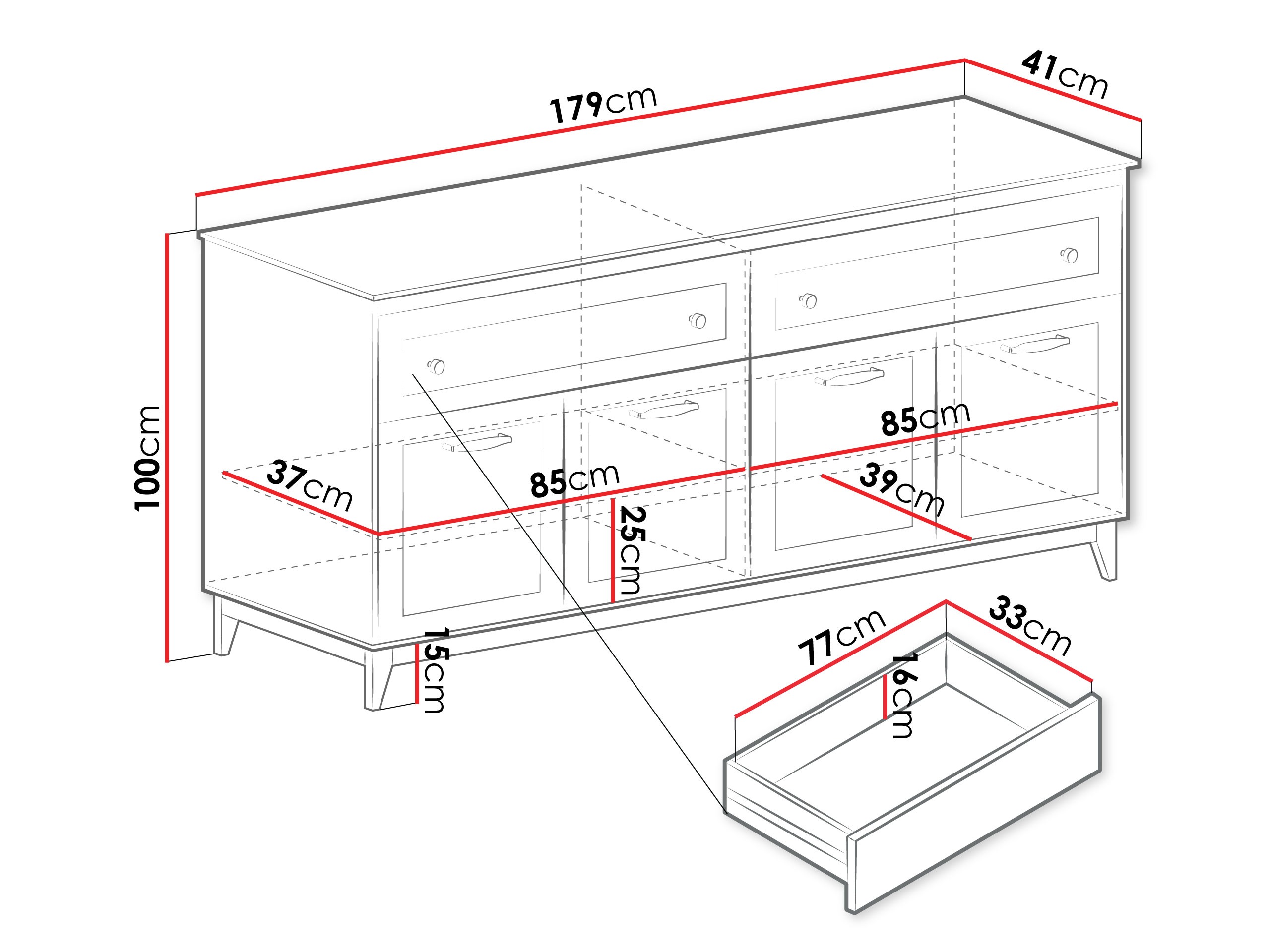 Cassettiera Sonfera 101