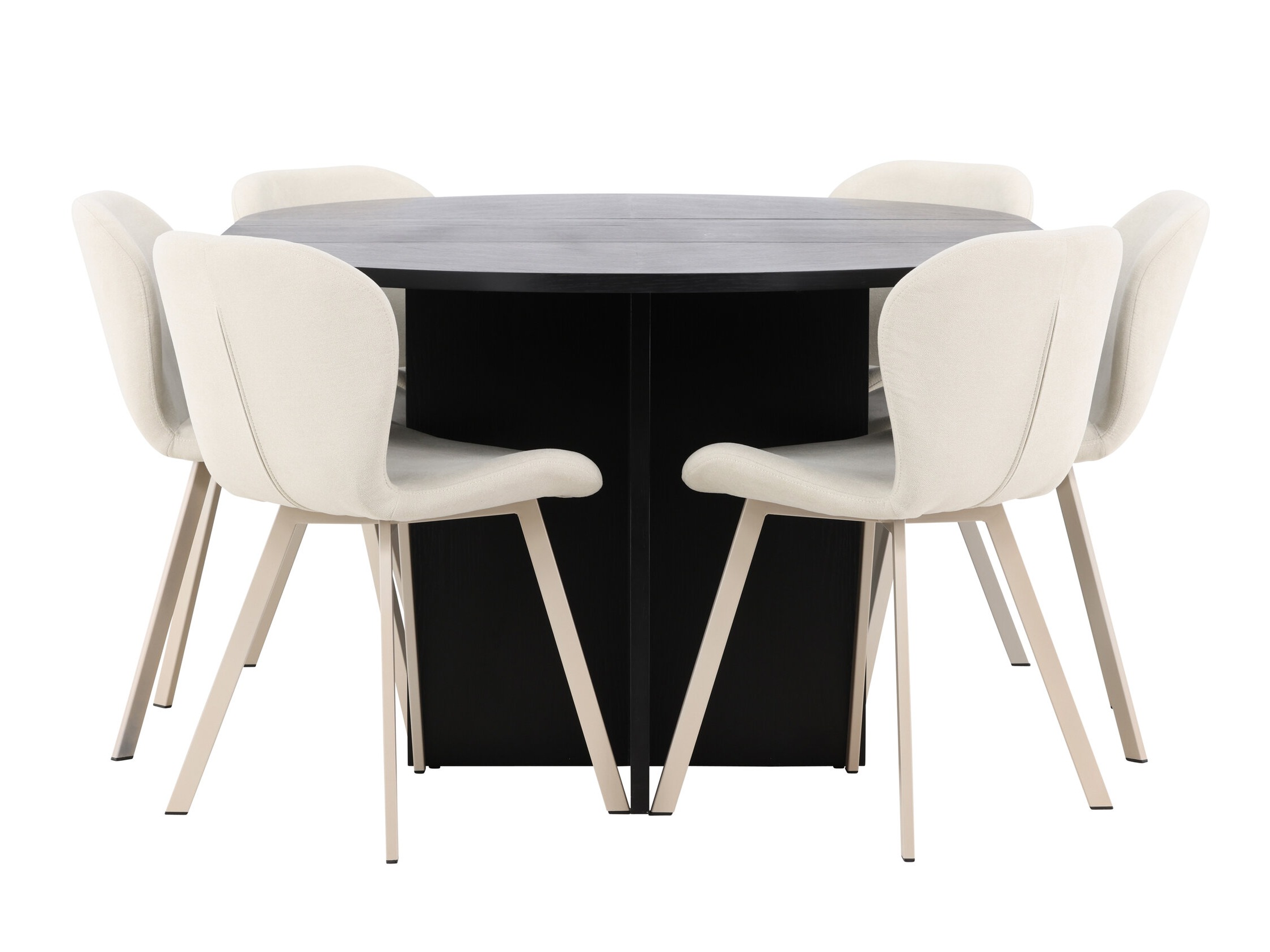 Set sala da pranzo Dallas 5010 (Nero)