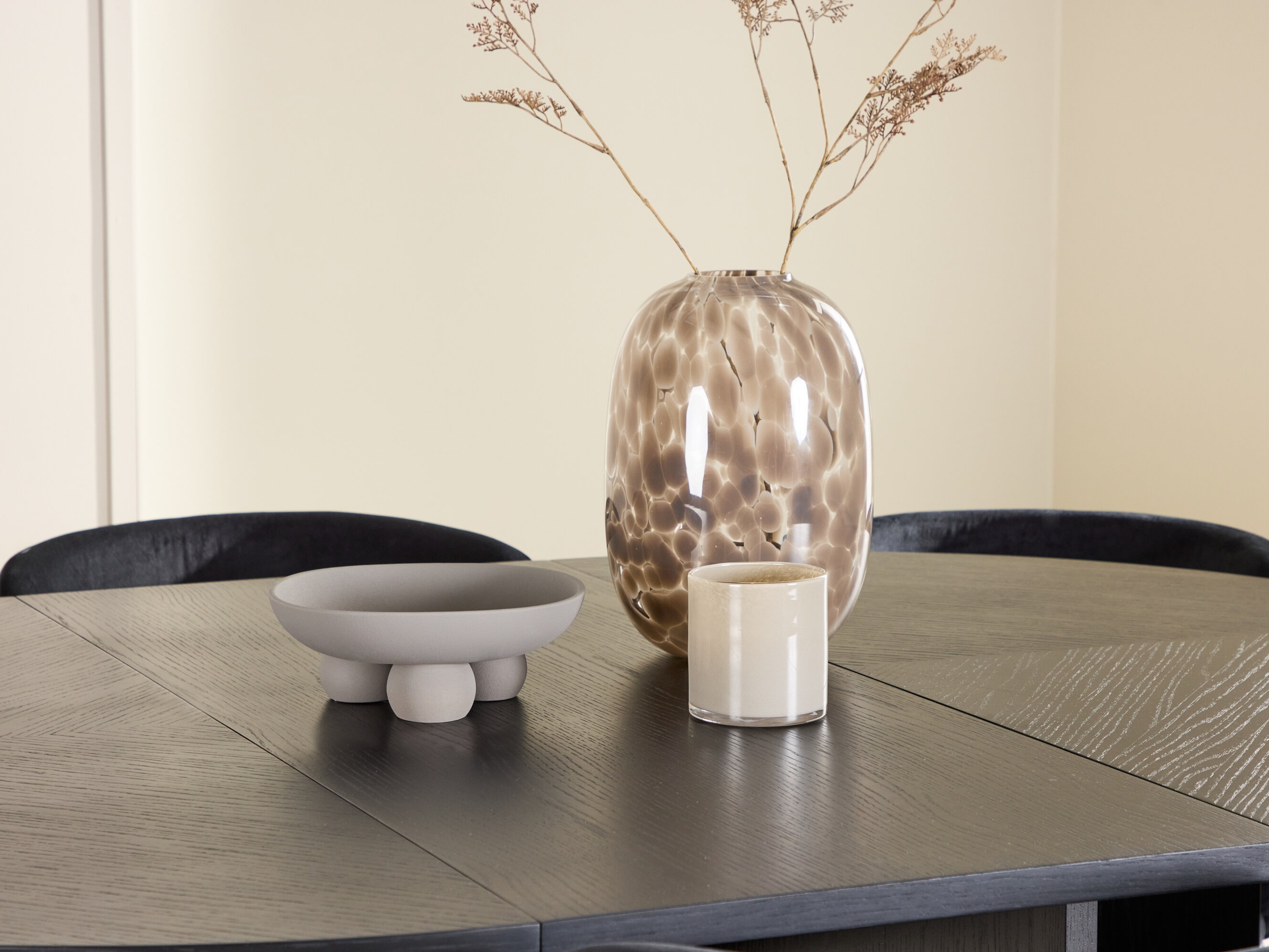 Set sala da pranzo Dallas 5013 (Nero)