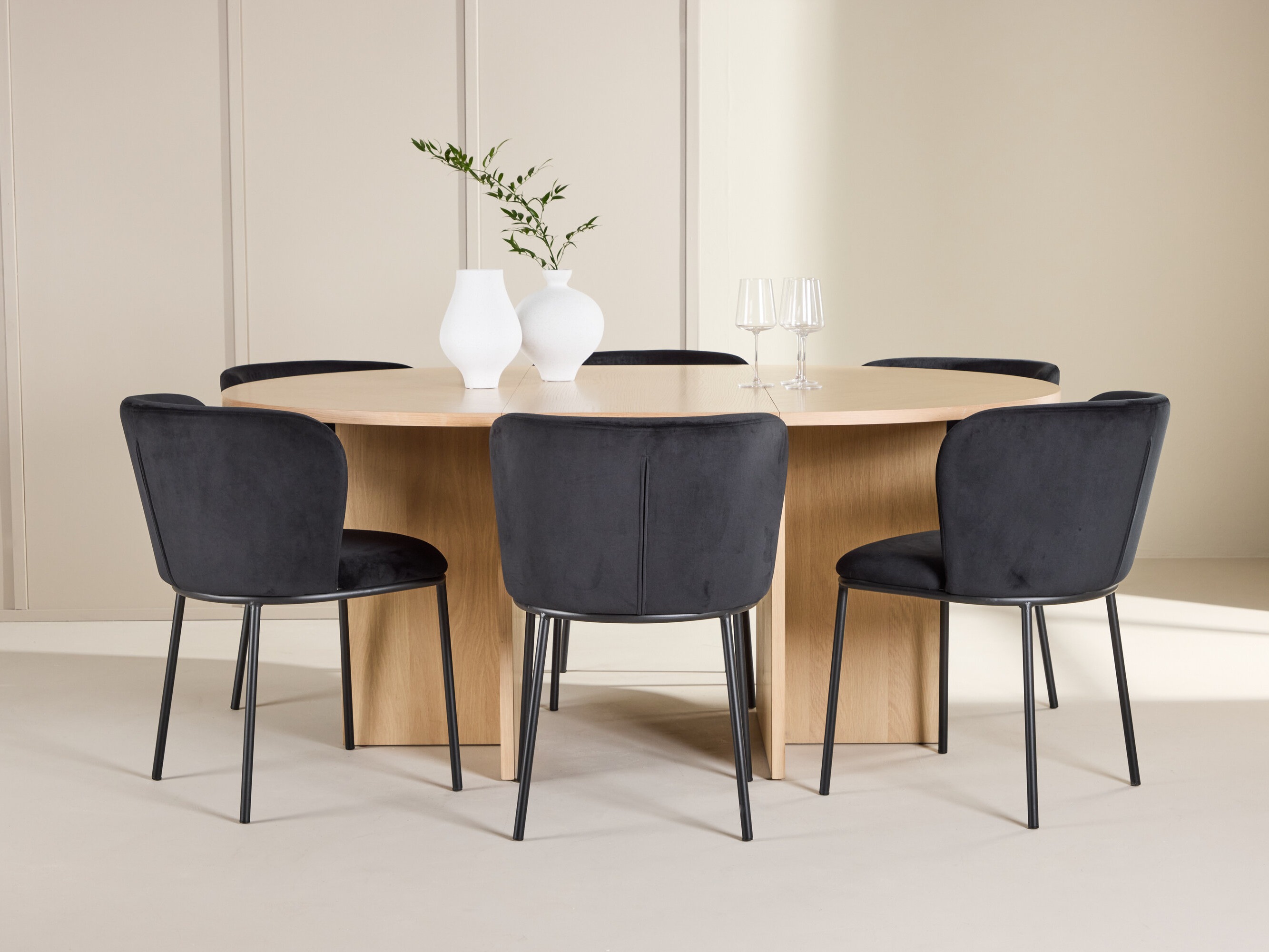 Set sala da pranzo Dallas 5013 (Quercia)