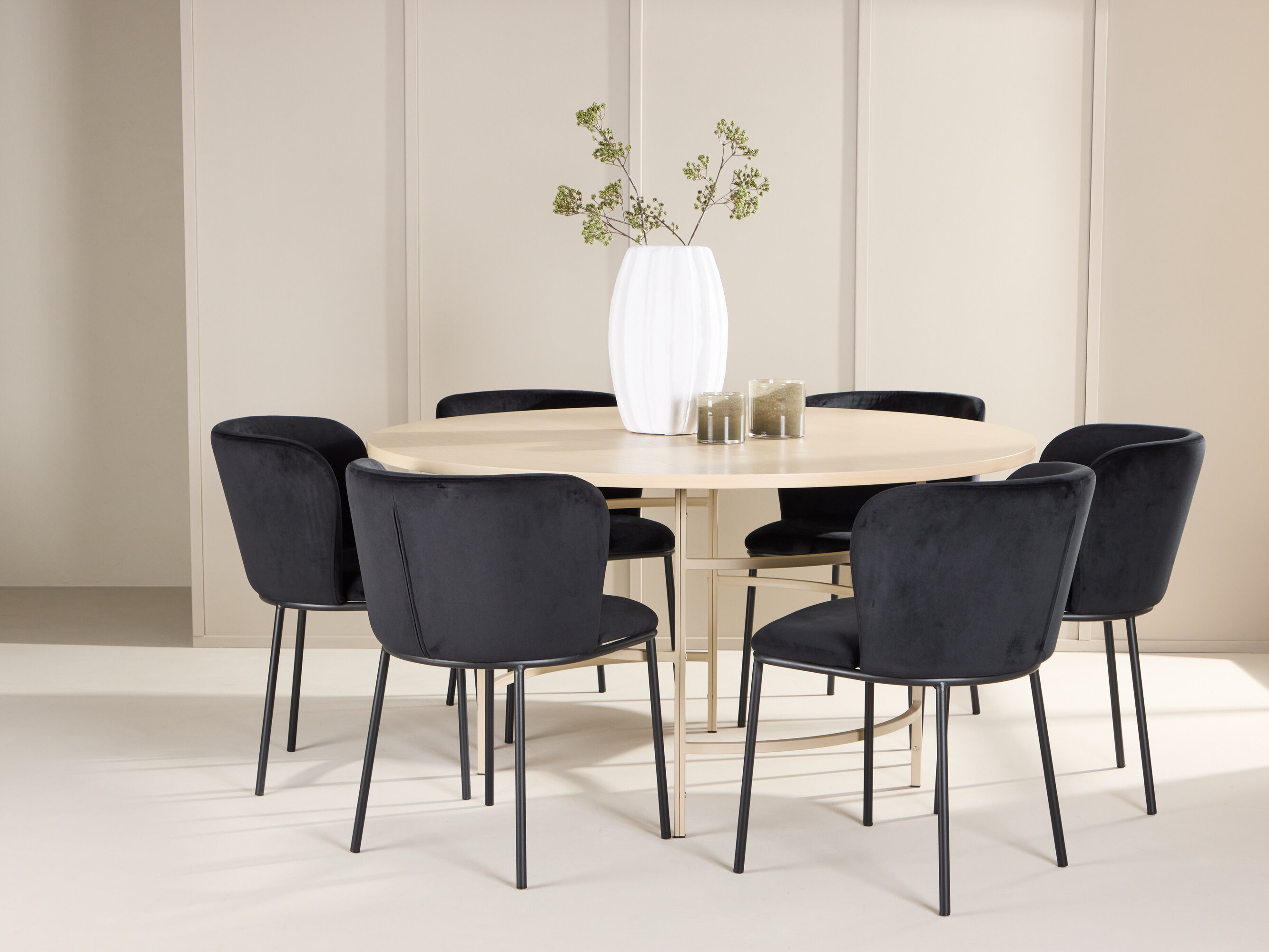 Set sala da pranzo Dallas 5015 (Nocciola)
