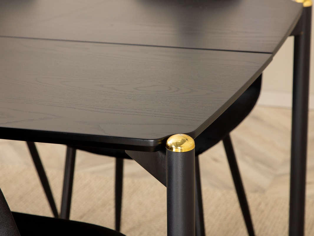 Set sala da pranzo Dallas 5016 (Nero)