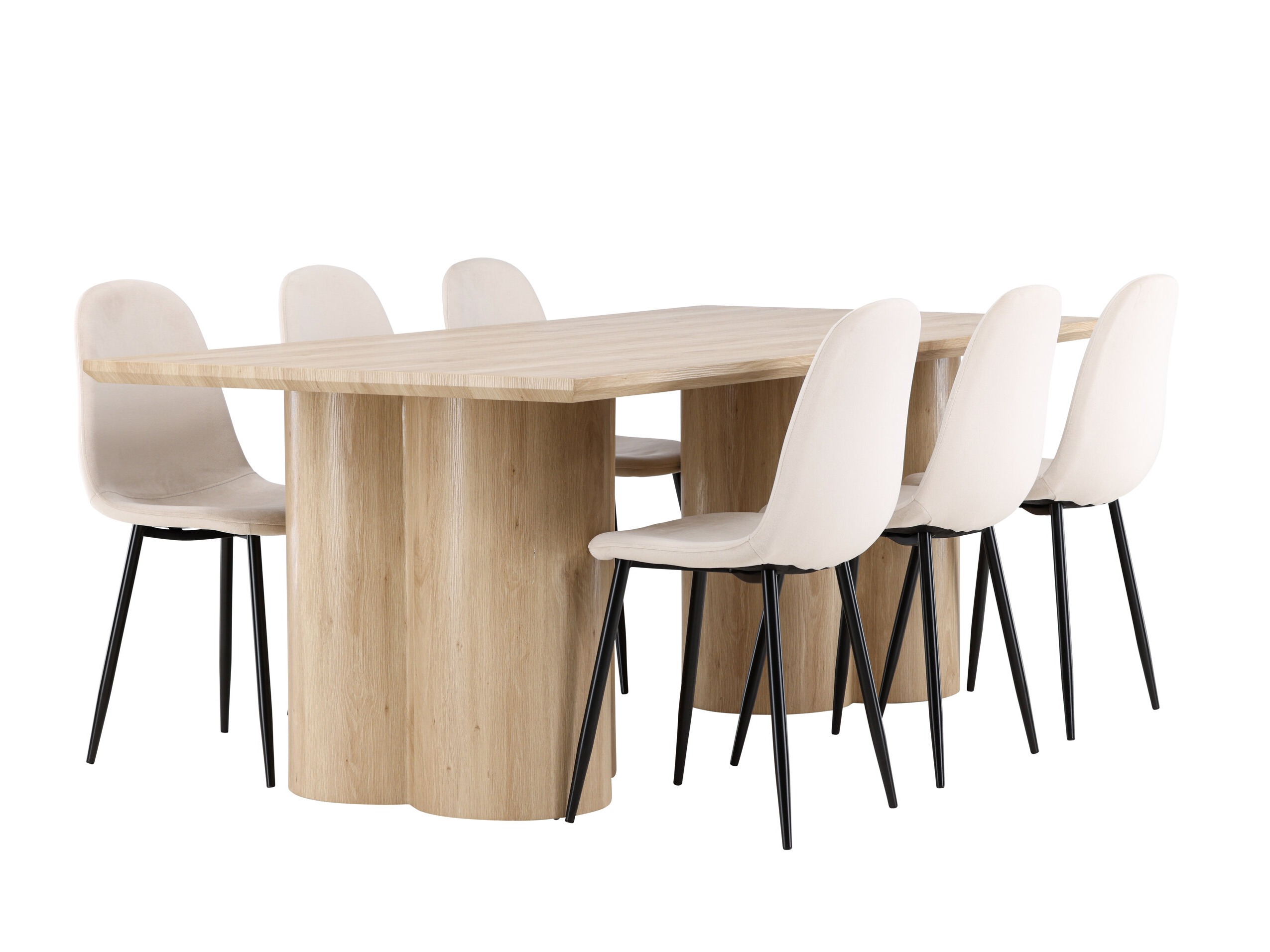 Set sala da pranzo Dallas 5018 (Beige)