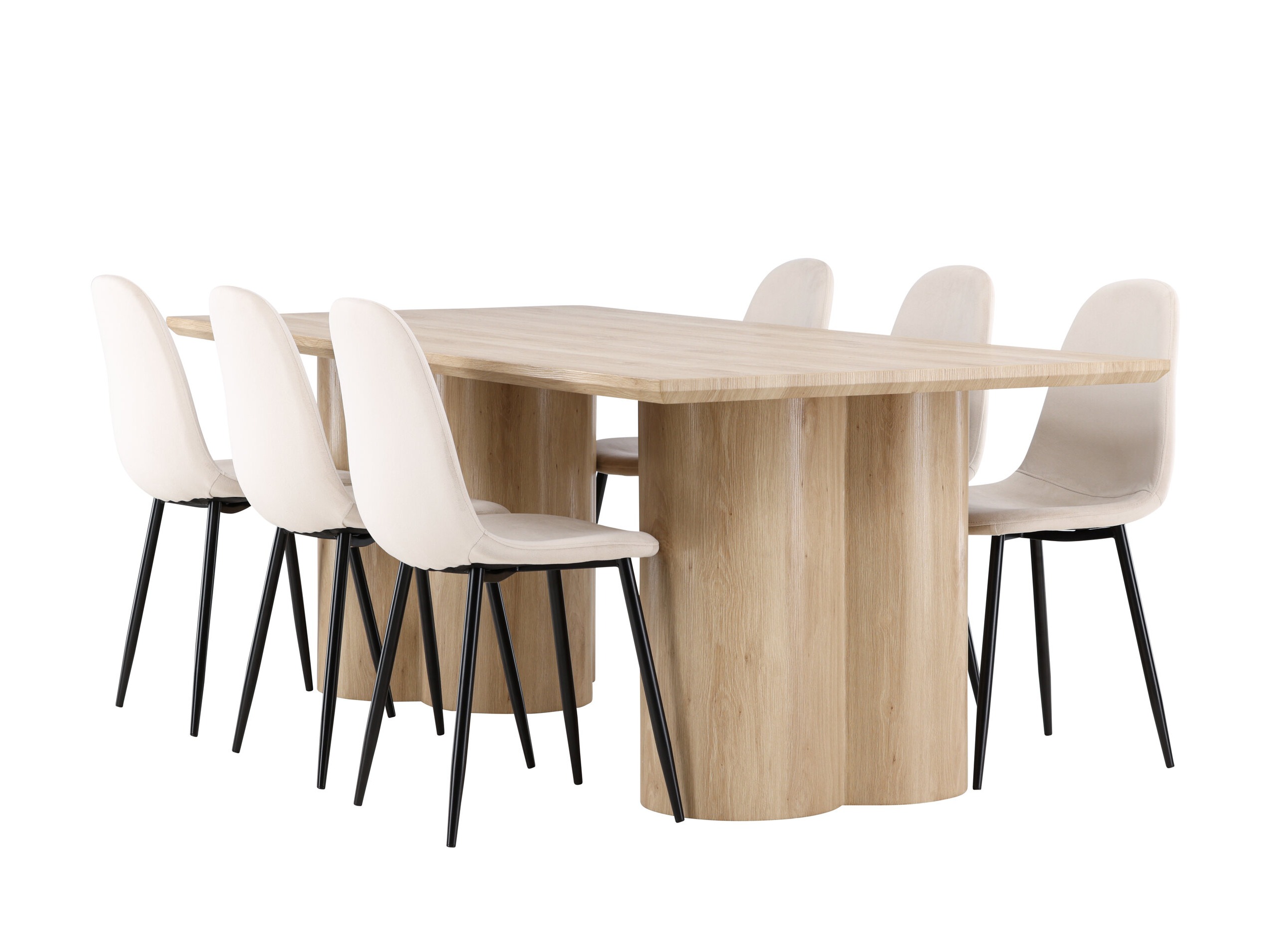 Set sala da pranzo Dallas 5018 (Beige)