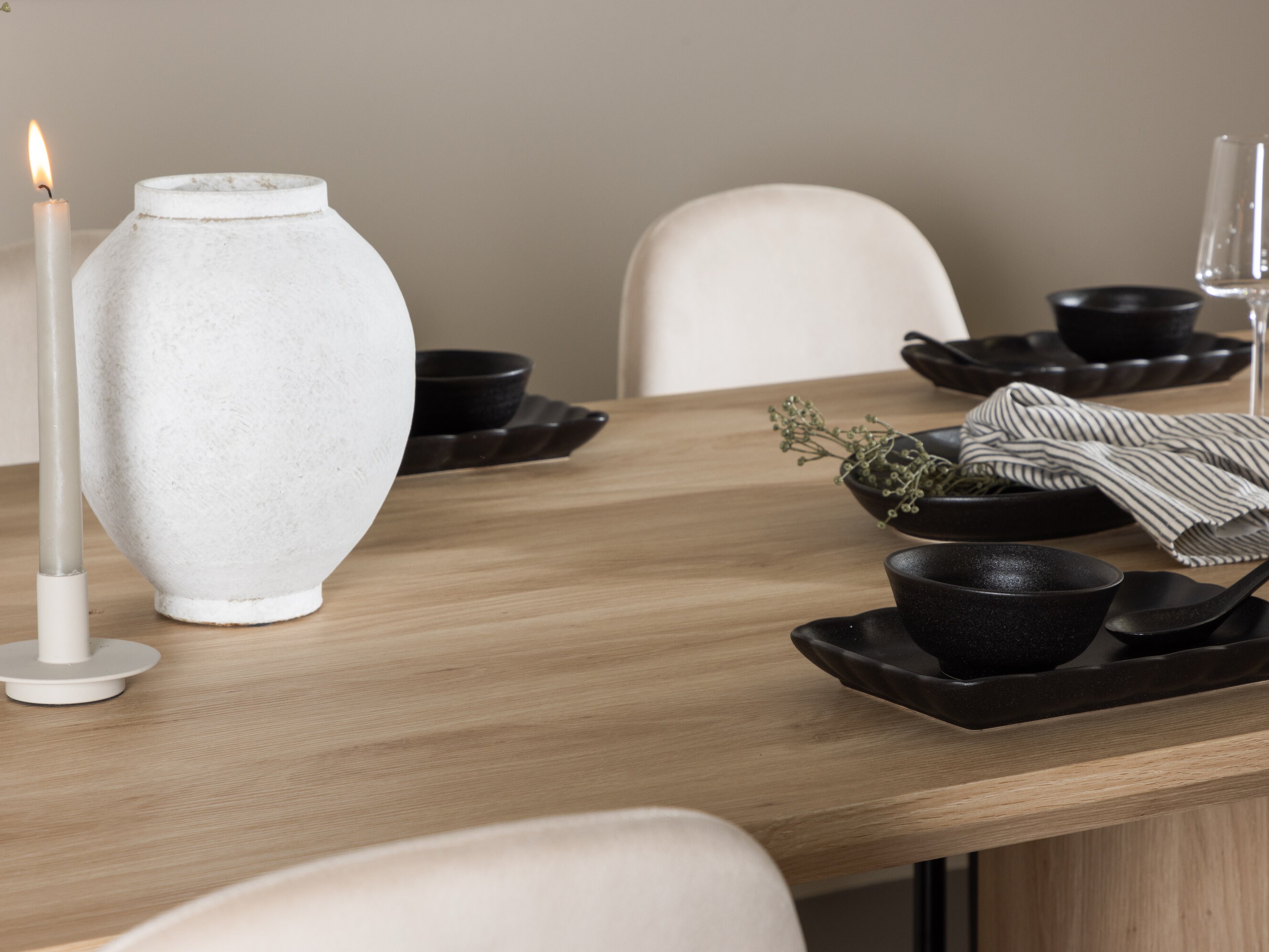 Set sala da pranzo Dallas 5018 (Beige)