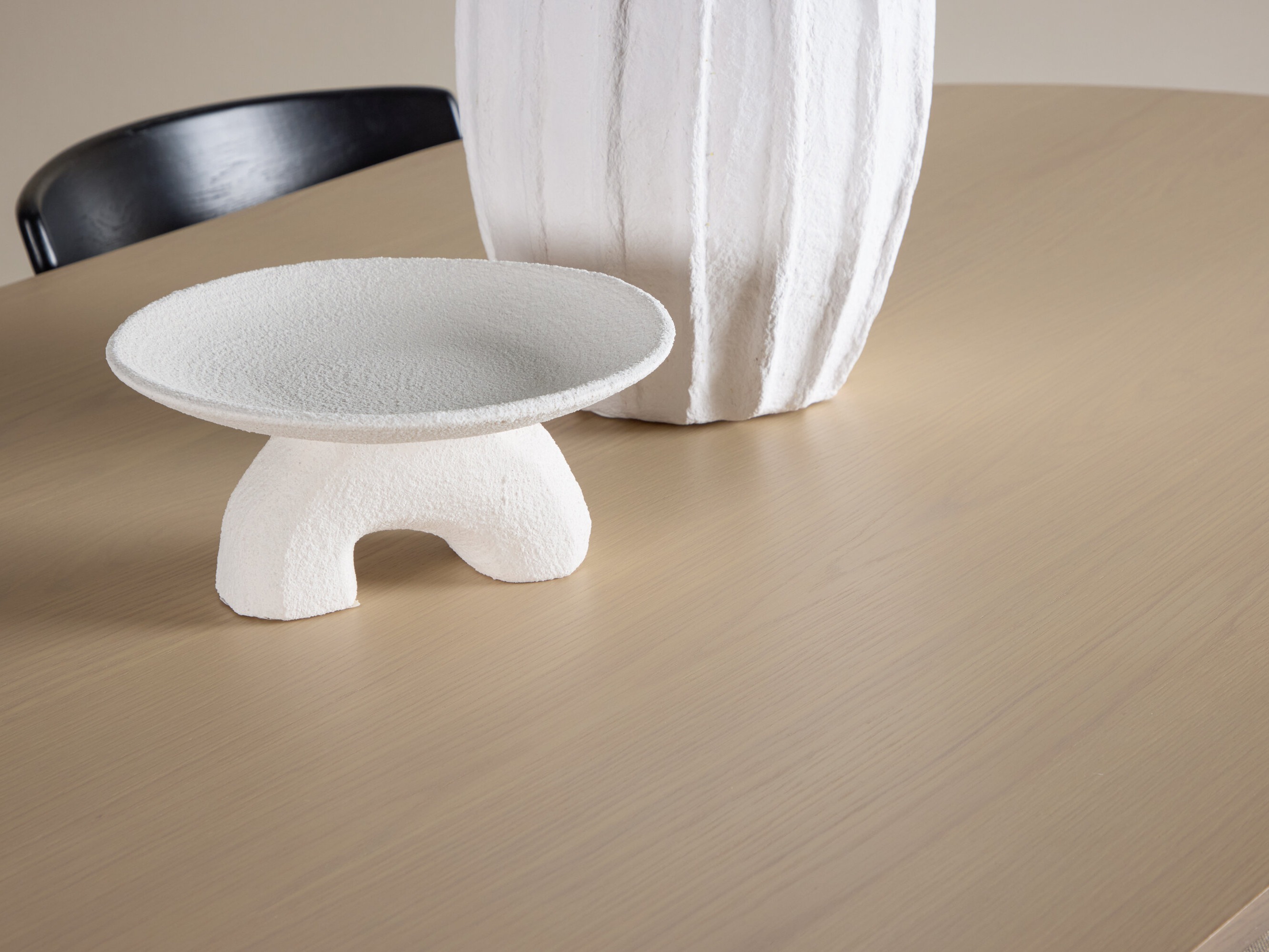 Set sala da pranzo Dallas 5020 (Nero + Beige)