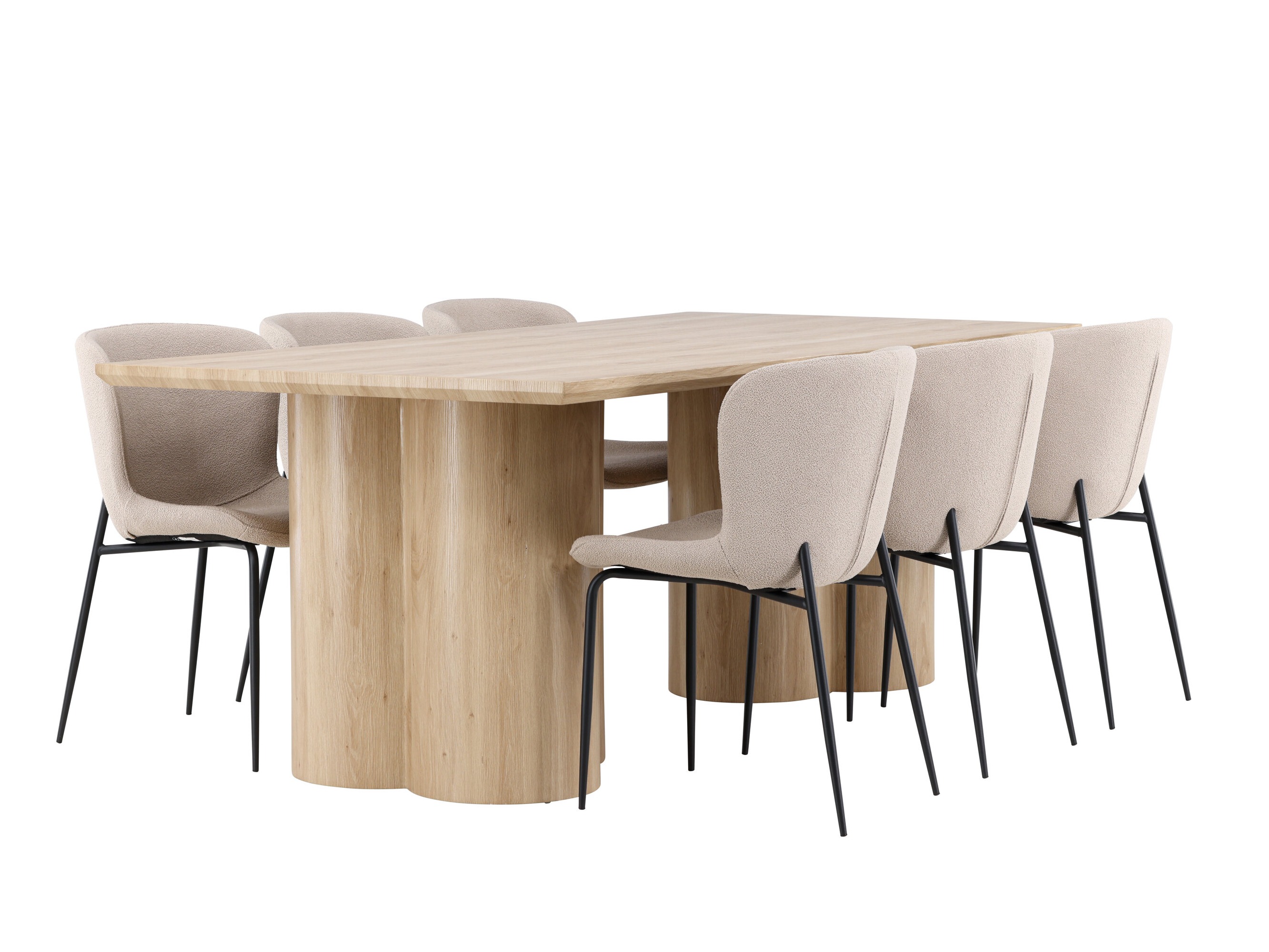 Set sala da pranzo Dallas 5021 (Beige)