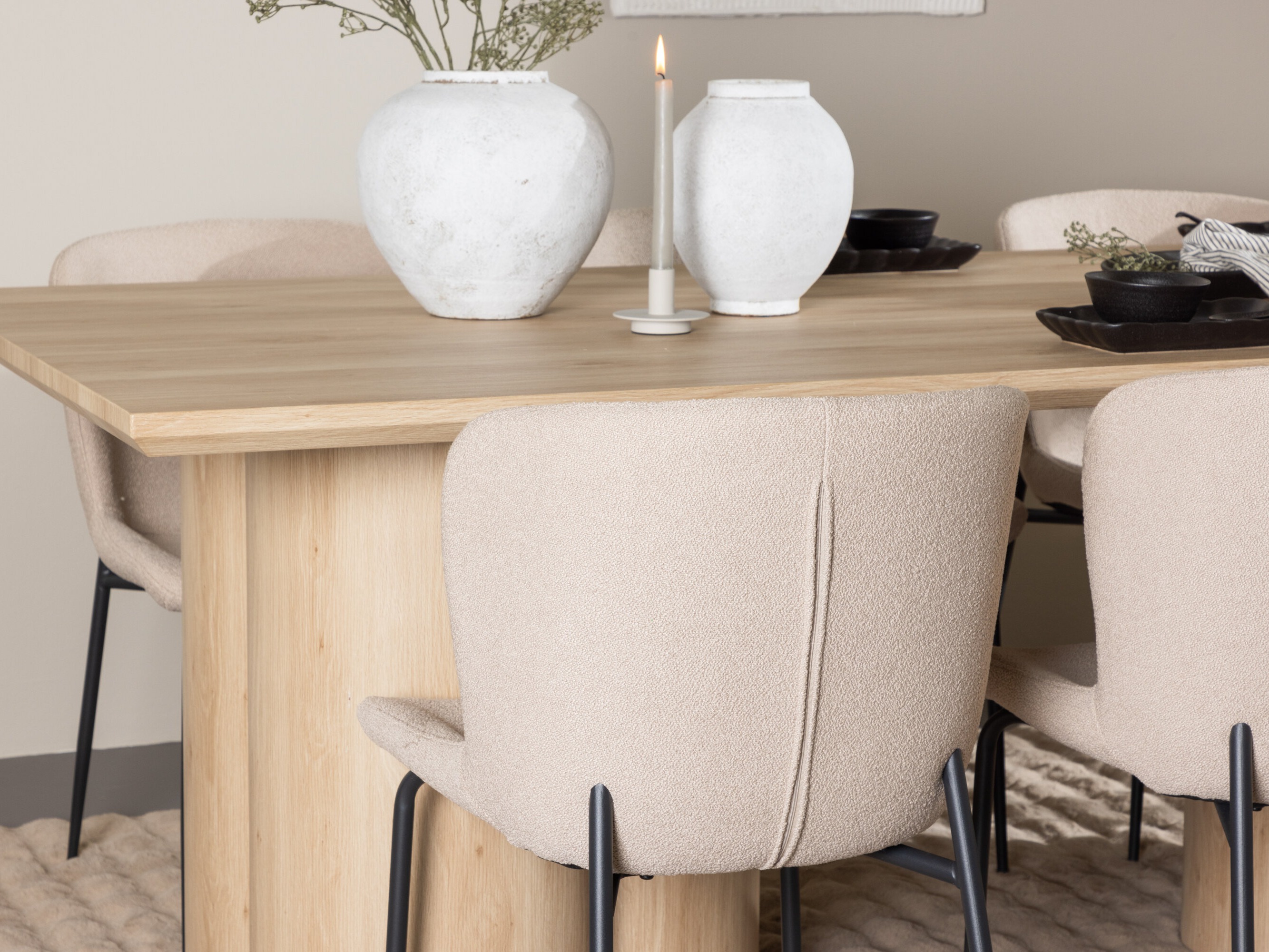 Set sala da pranzo Dallas 5021 (Beige)