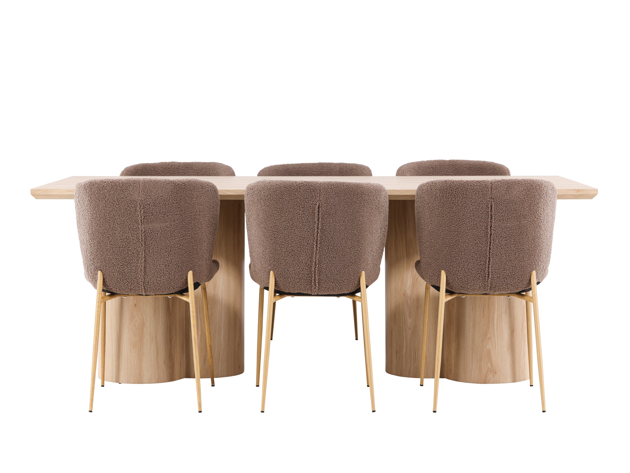 Set sala da pranzo Dallas 5021 (Marrone)