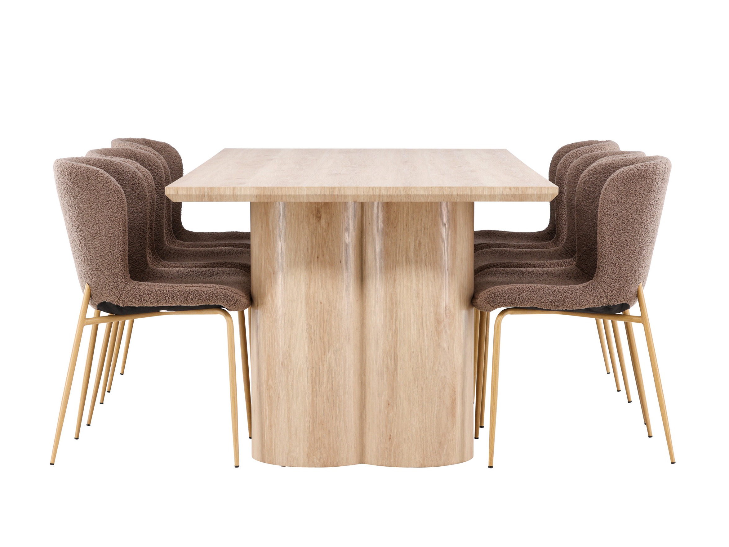 Set sala da pranzo Dallas 5021 (Marrone)