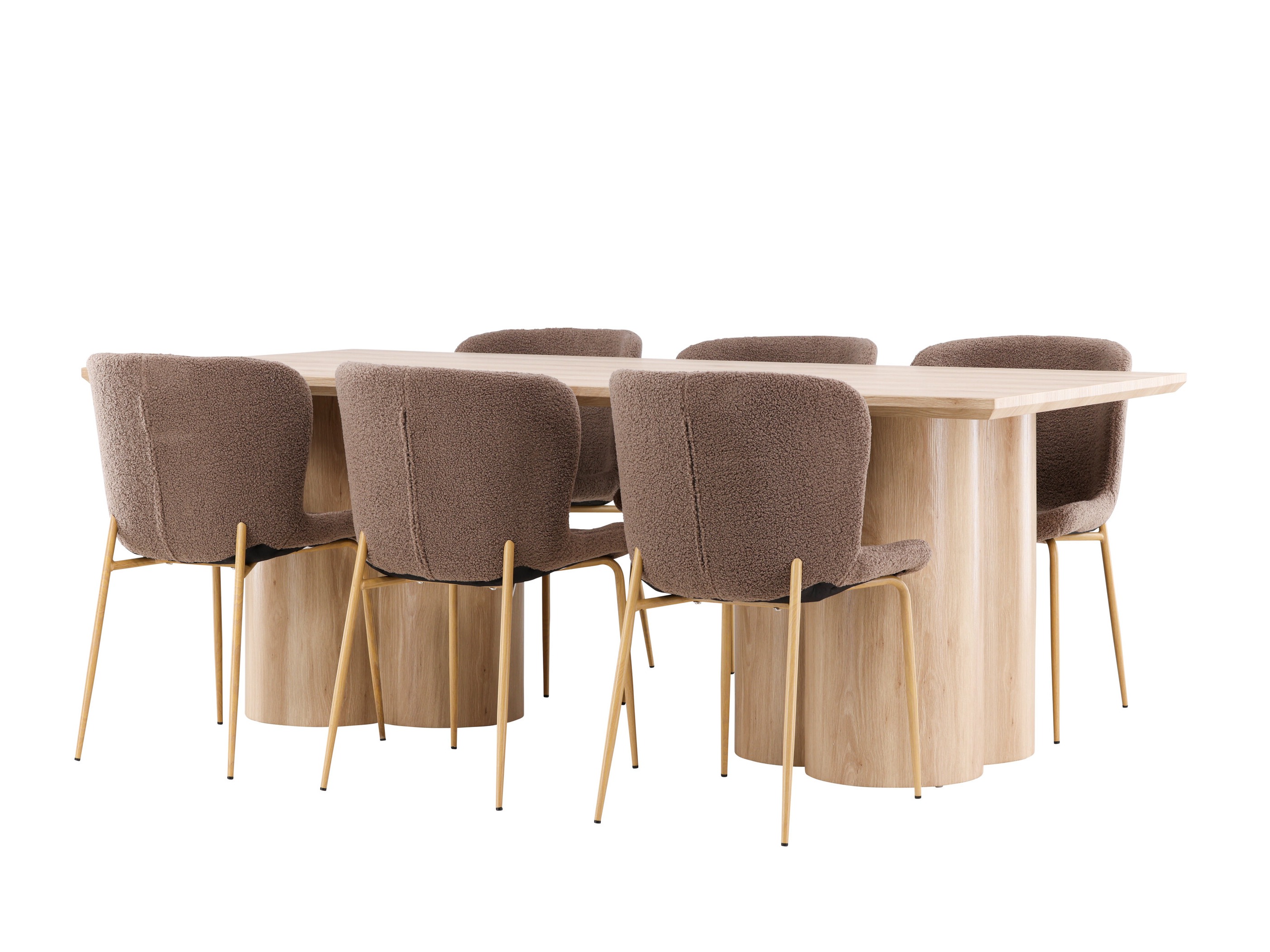 Set sala da pranzo Dallas 5021 (Marrone)