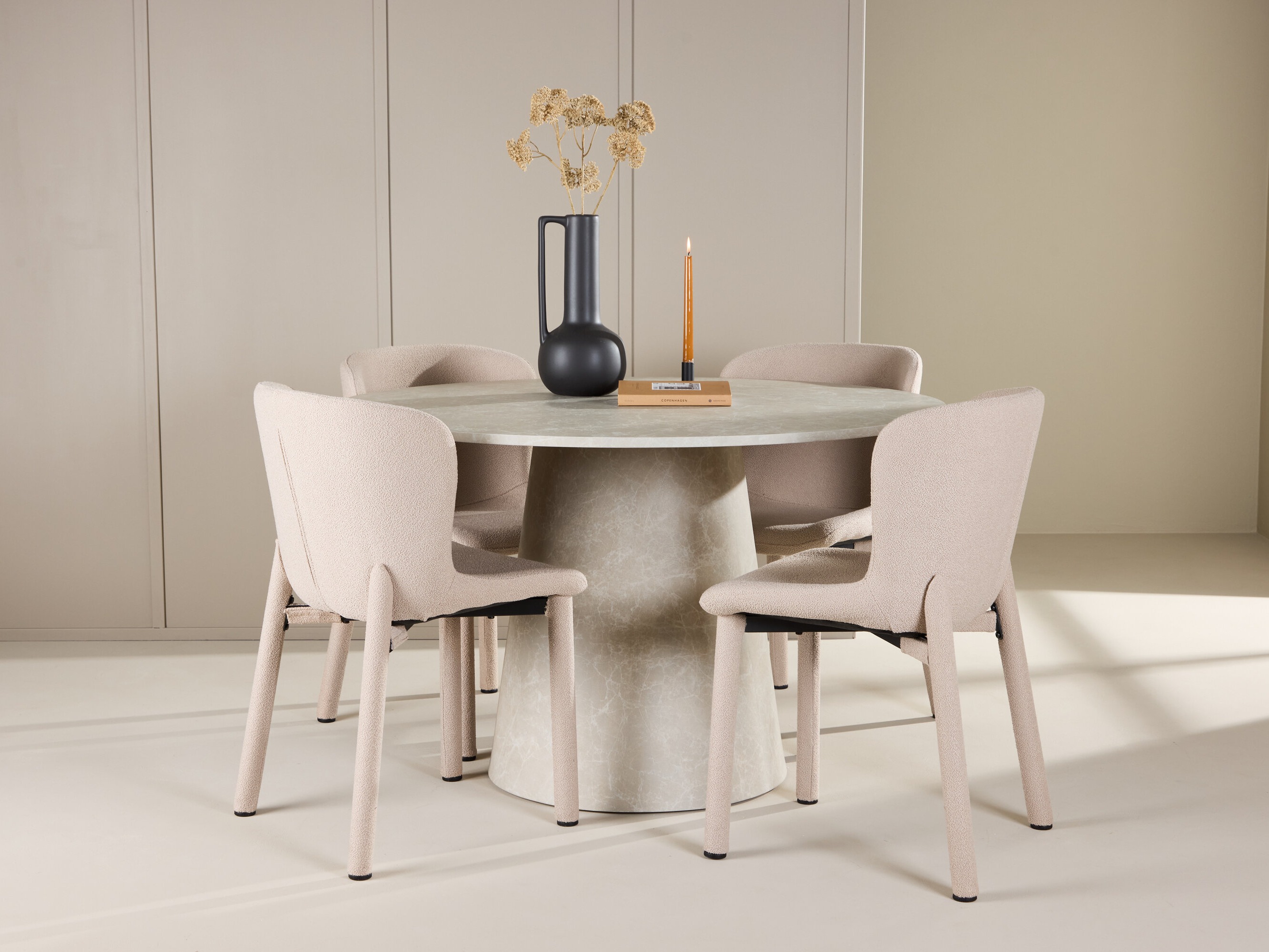 Set sala da pranzo Dallas 5023 (Beige)