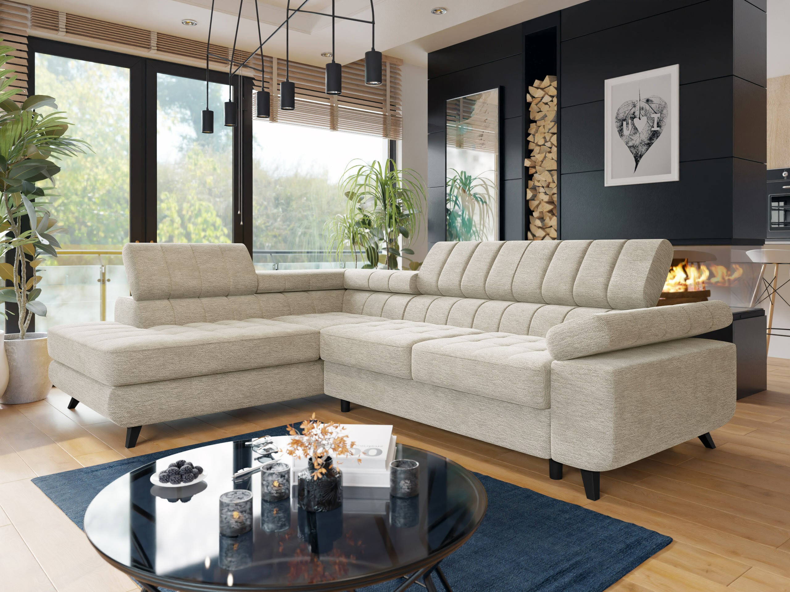 Divano angolare Comfivo Agnus (Nazar 225.02)