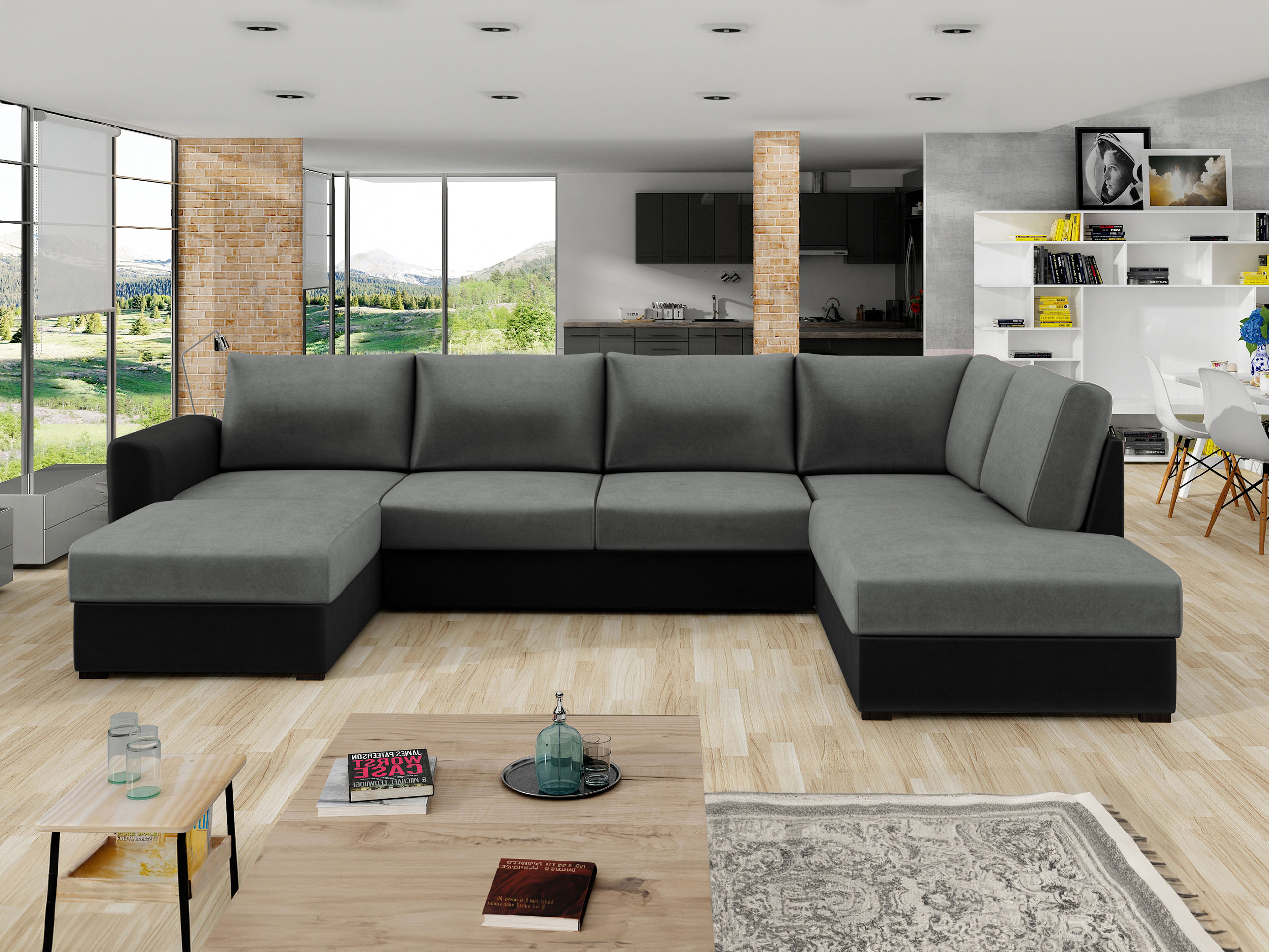 Divano angolare Comfivo Flumen (Piano 17 + Piano 14)