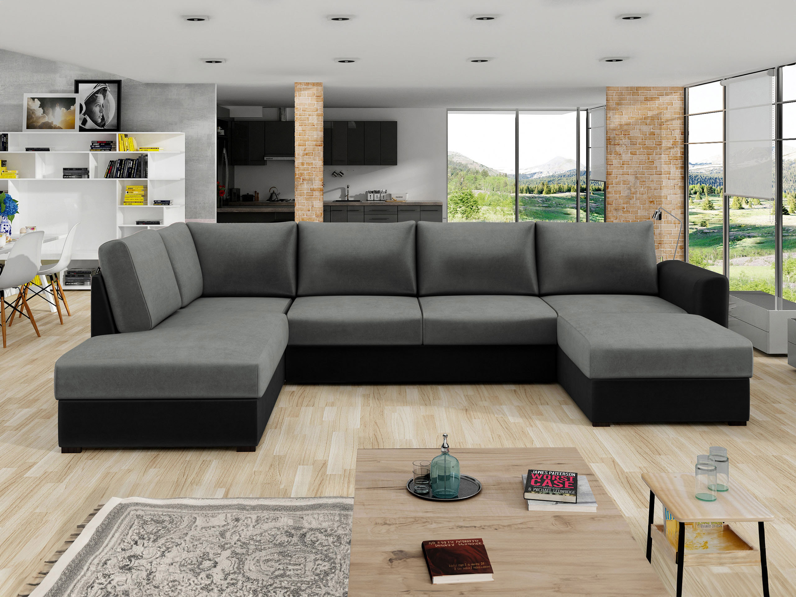 Divano angolare Comfivo Flumen (Piano 17 + Piano 14)
