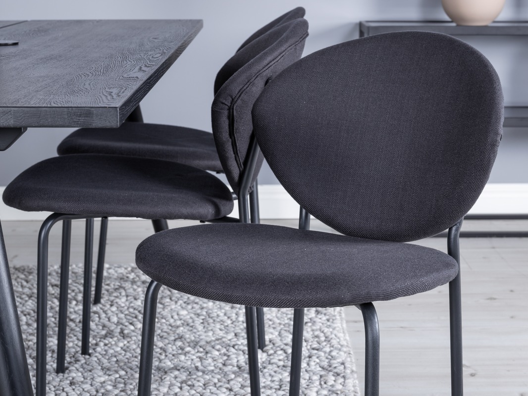 Set sala da pranzo Dallas 5025 (Nero)